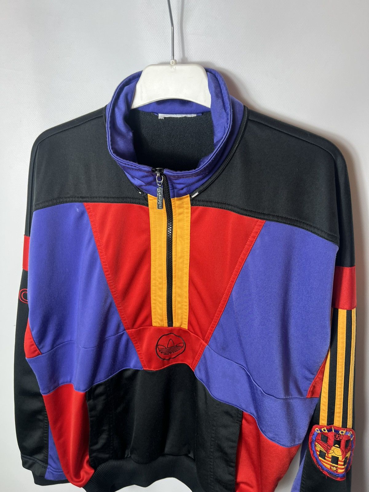 Adidas Vintage streetwear y2k 90s Adidas track Jacket Size US L / EU 52-54 / 3 - 2 Thumbnail