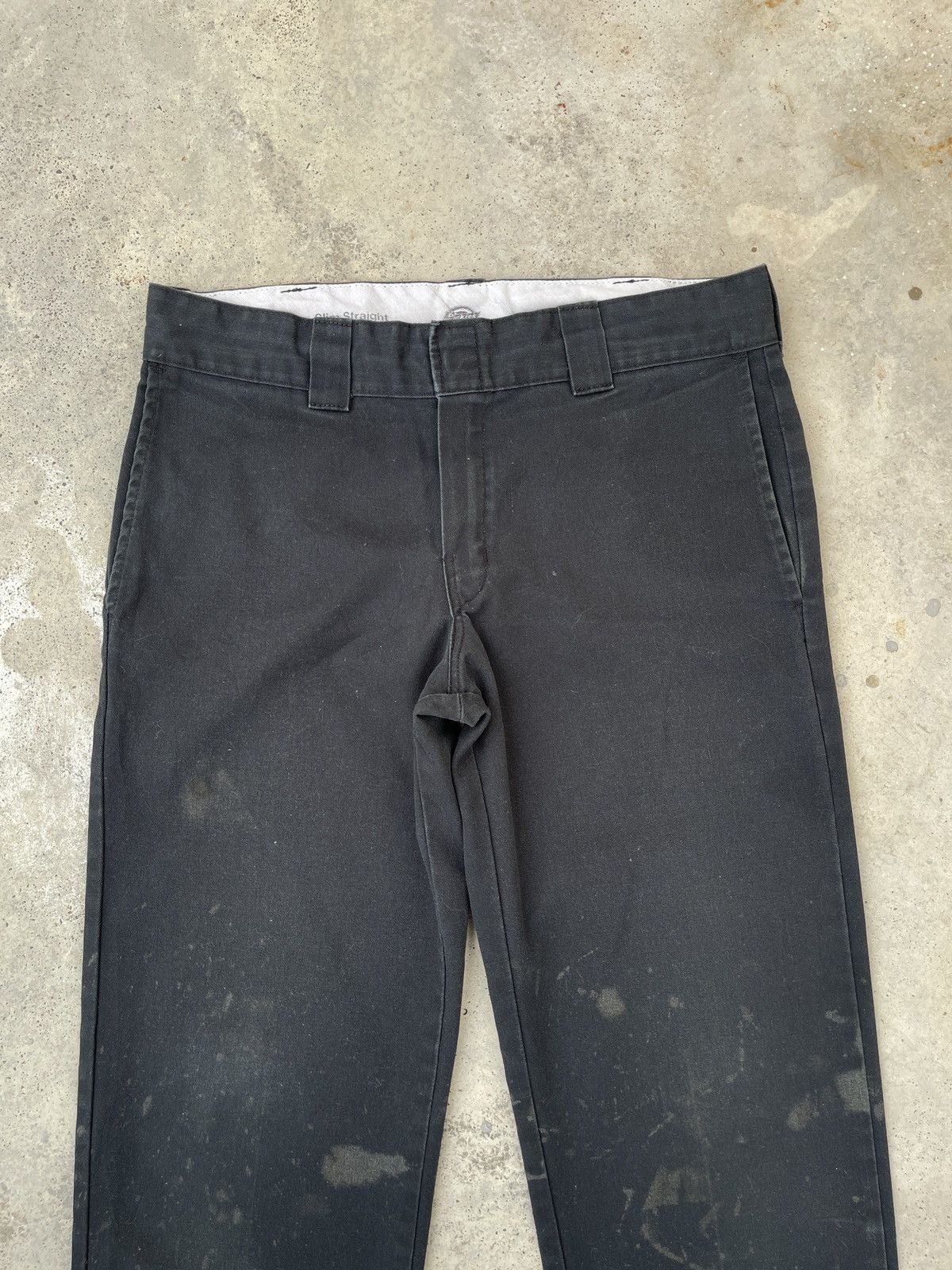 Carhartt × Dickies × Vintage Vintage Faded Black Dickies Pants Size US 33 - 2 Thumbnail