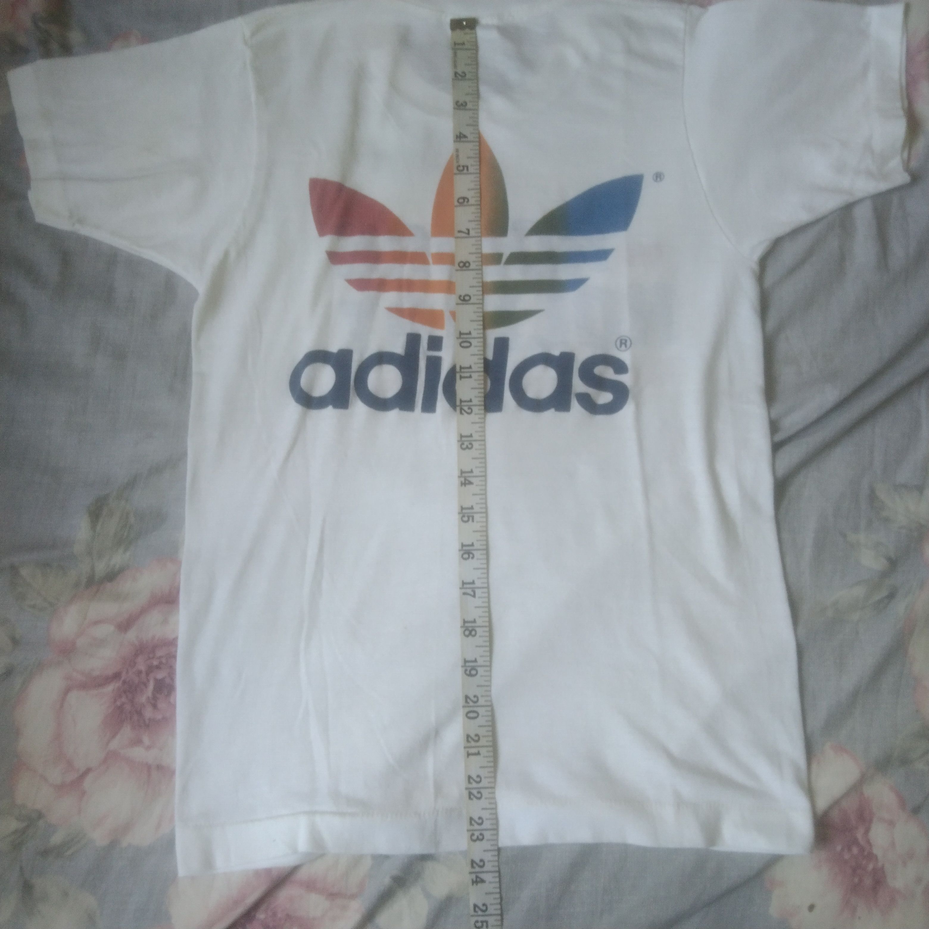 Adidas × Vintage Vintage 80's Adidas Trefoil Rainbow Tennis Championships Size US XS / EU 42 / 0 - 8 Thumbnail
