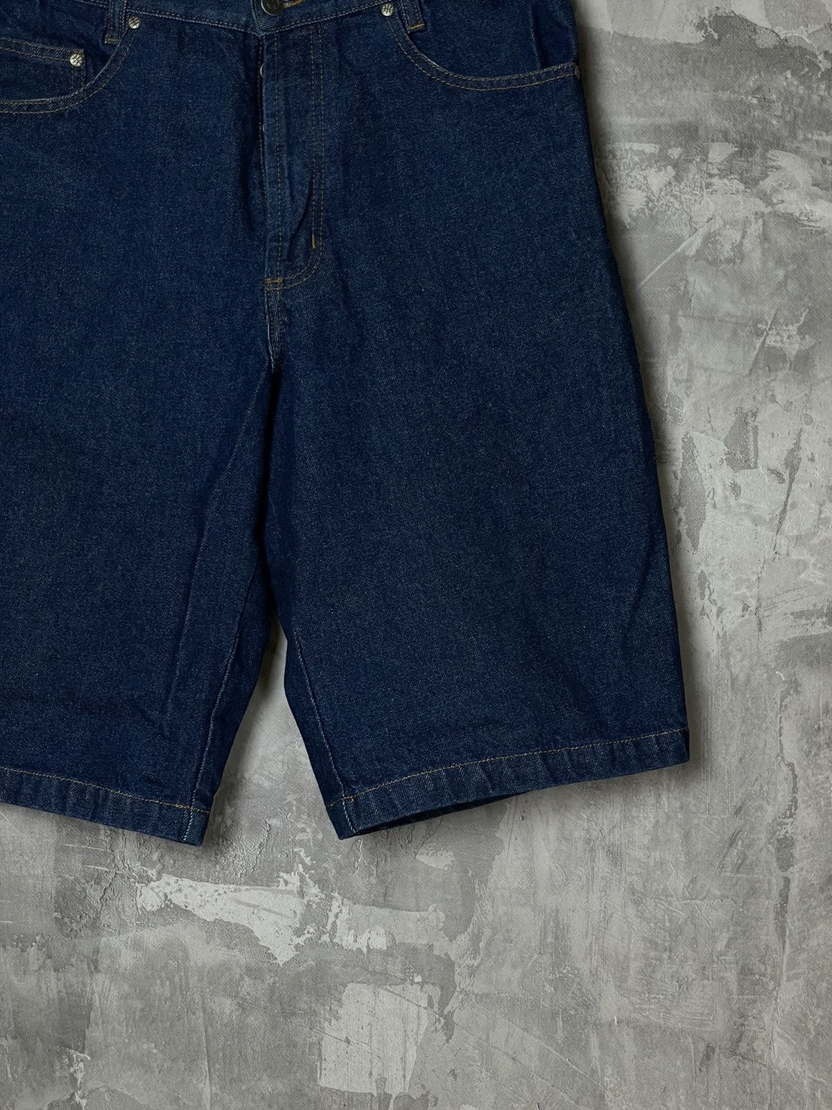 Southpole Crazy Y2k Vintage Baggy Shorts Denim Grunge Jnco Style Size US 32 / EU 48 - 9 Thumbnail