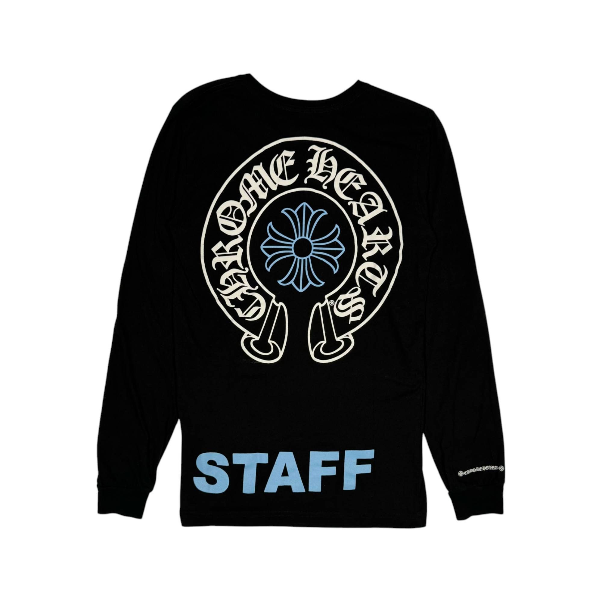 トップス Chrome Hearts Roller Skates Horseshoe Chrome Hearts CHROME HEARTS Roller Skate Horse Shoe Jersey L/S T