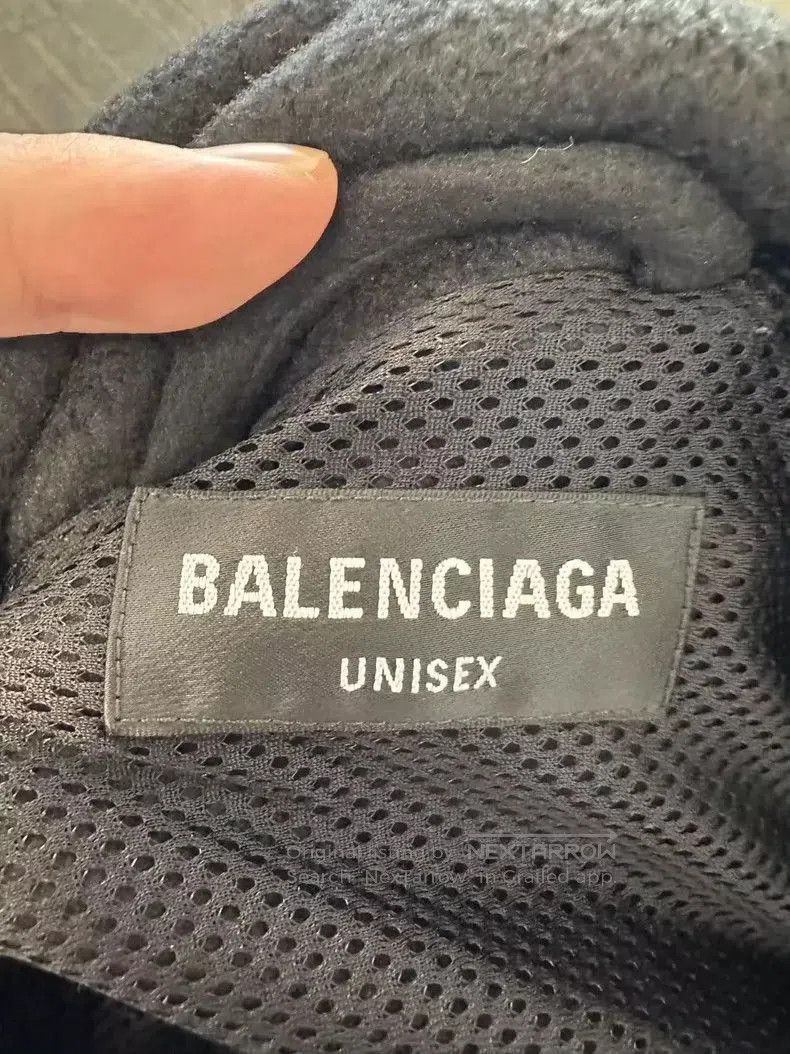 Balenciaga Balenciaga Black Fleece Jacket with Logo. Size US L / EU 52-54 / 3 - 3 Thumbnail