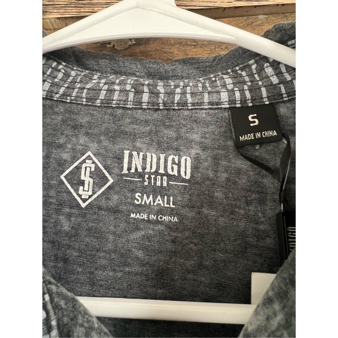 Indigo Indigo Star NWT Heather Black Short Sleeve Polo Shirt Men's Size US S / EU 44-46 / 1 - 3 Thumbnail