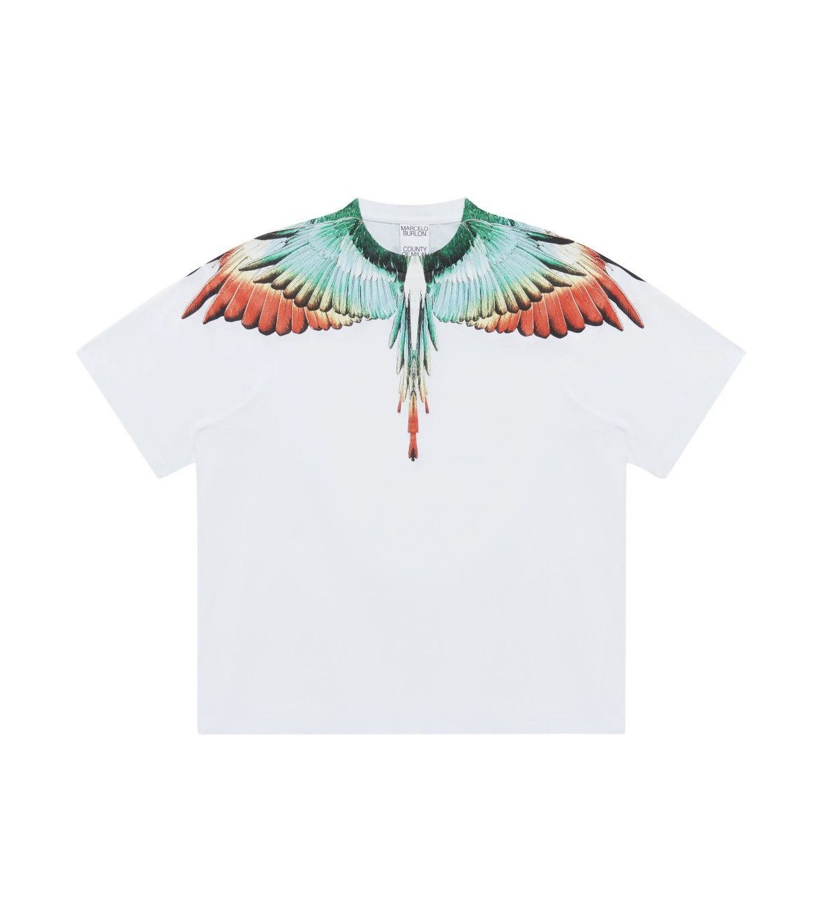 Marcelo Burlon Marcelo Burlon County of Milan Icon Wings basic t-shirt Size US L / EU 52-54 / 3 - 1 Thumbnail