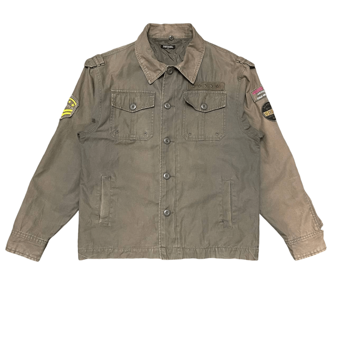 Vintage Vintage Refined Us Military Scorpion Field Jacket Size US L / EU 52-54 / 3 - 1 Thumbnail