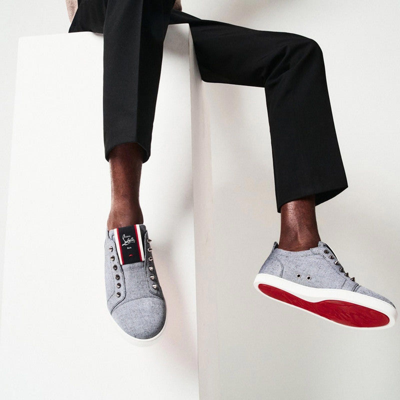 Christian Louboutin Christian Louboutin Fique Sneakers Size US 7.5 / EU 40-41 - 4 Thumbnail