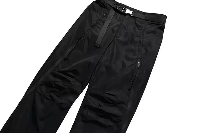 Japanese Brand Streetwear Design Nylon Zipper Y2k Pants Size US 32 / EU 48 - 4 Thumbnail