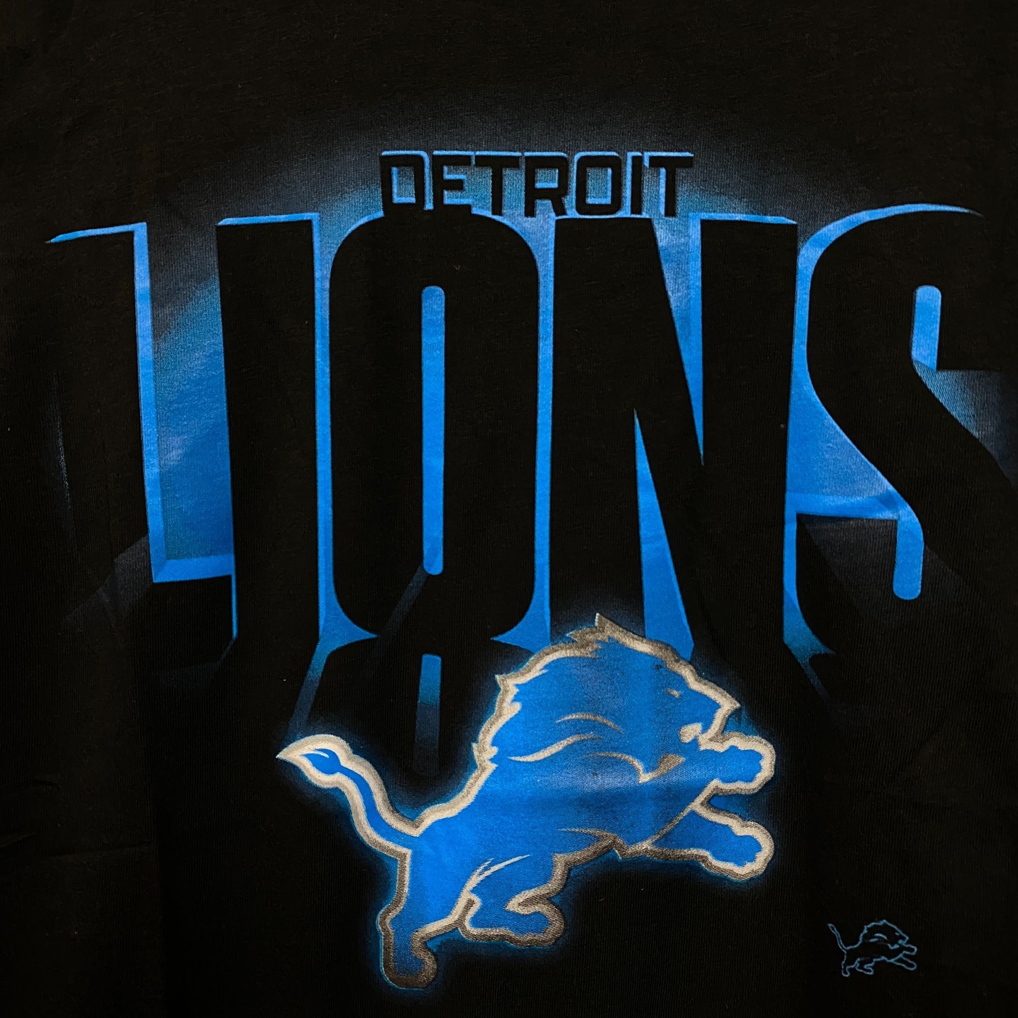 NFL FOCO NFL Detroit Lions Team Logo Graphic T-Shirt Small Size US S / EU 44-46 / 1 - 2 Thumbnail