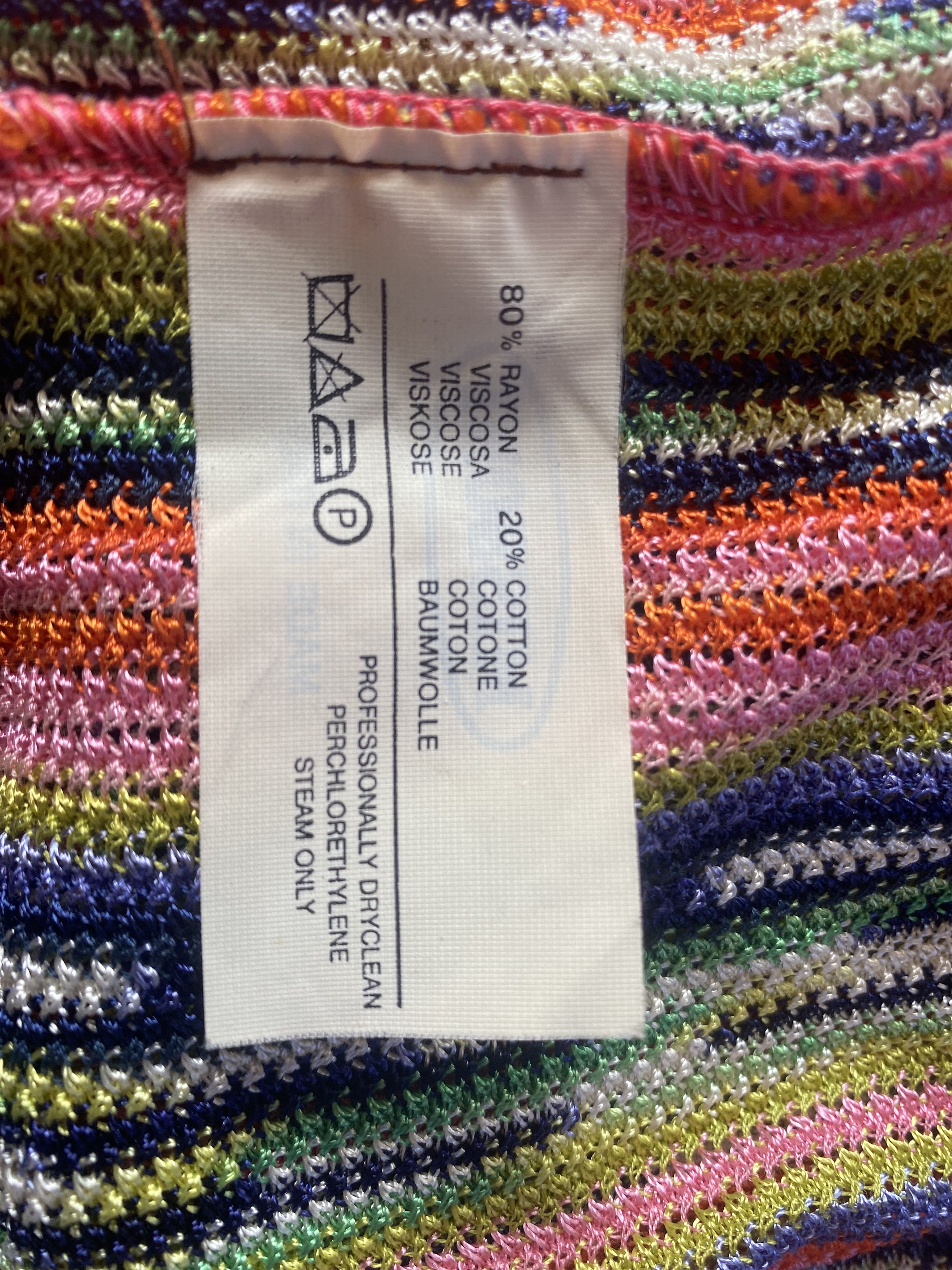 Missoni × Vintage Missoni Knit Dress Size M / US 6-8 / IT 42-44 - 9 Thumbnail