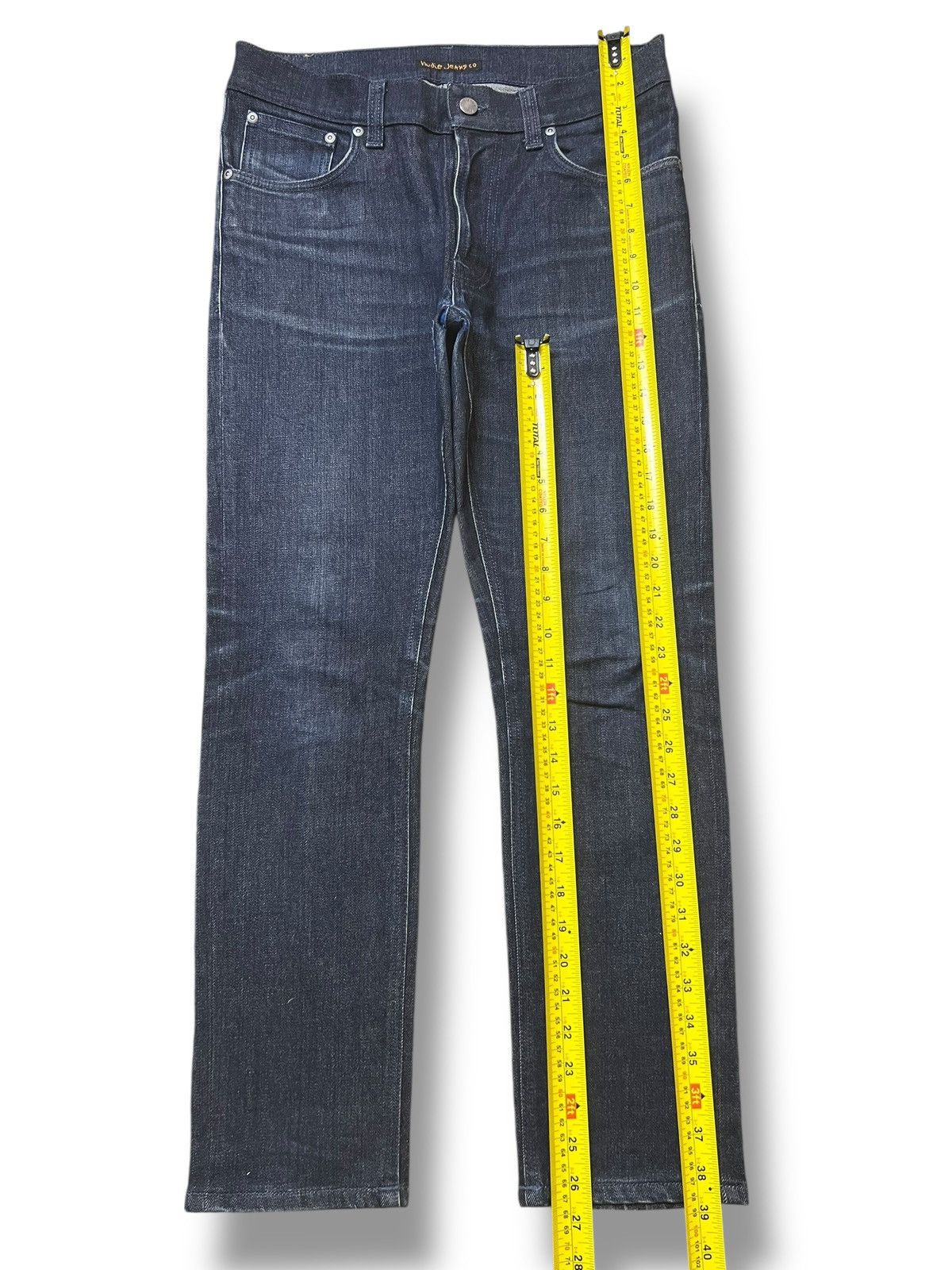 Nudie Jeans Nudie Jeans Dry Green Capsule - Skinny Denim Size US 33 - 18 Thumbnail