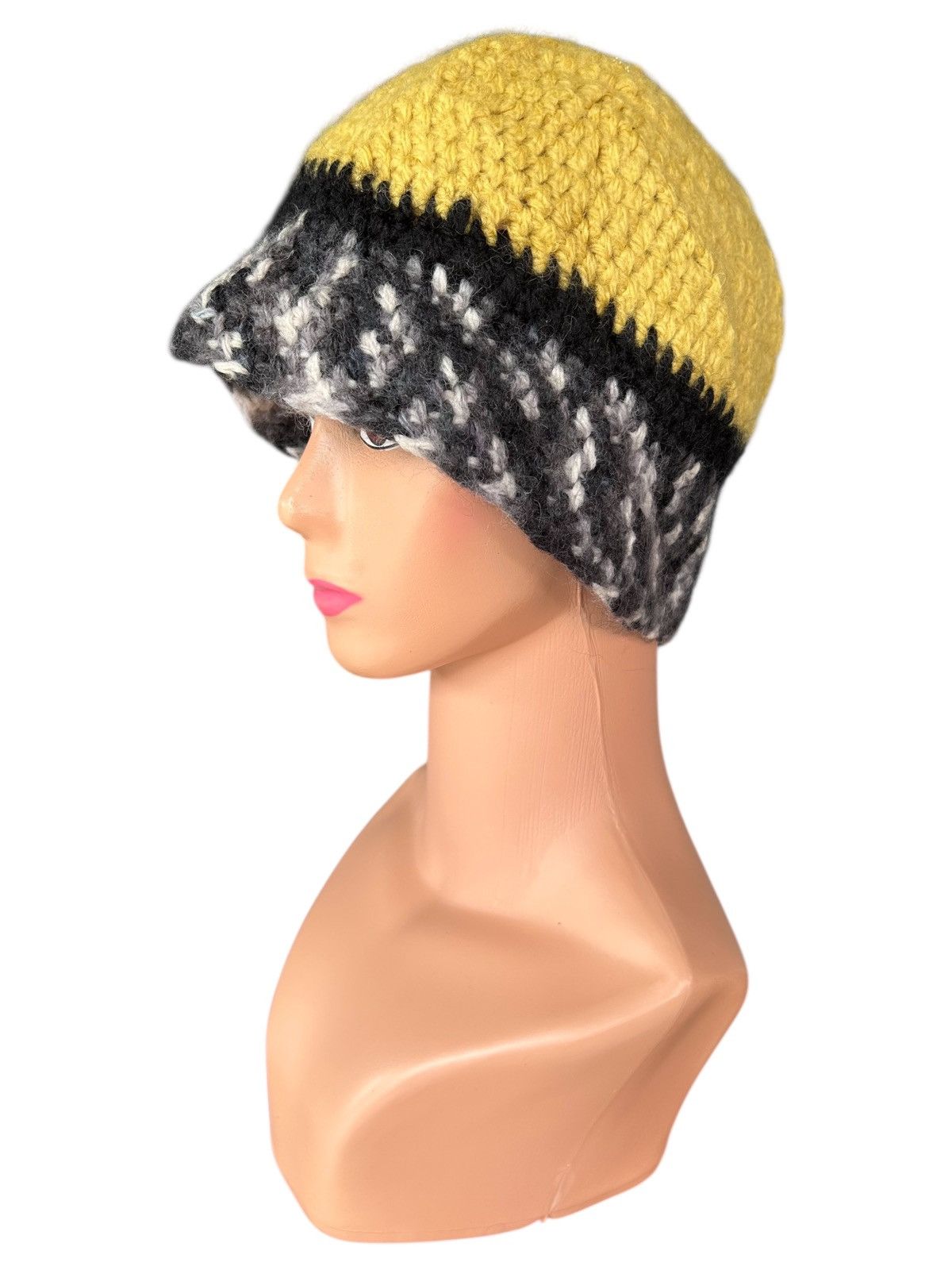 Kapital Crochet Knitted Handmade Beanie Hats Size ONE SIZE - 1 Thumbnail