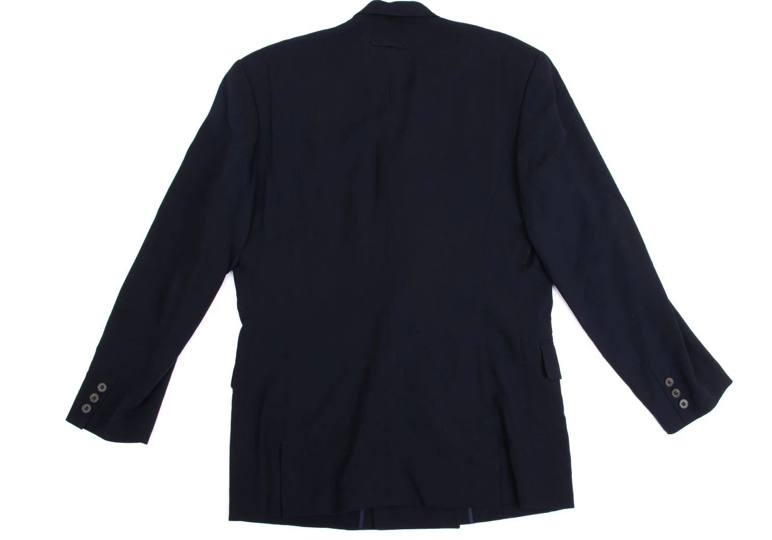 Jean Paul Gaultier Wool Double Jacket in Navy, Size 50 Size US M / EU 48-50 / 2 - 13 Thumbnail
