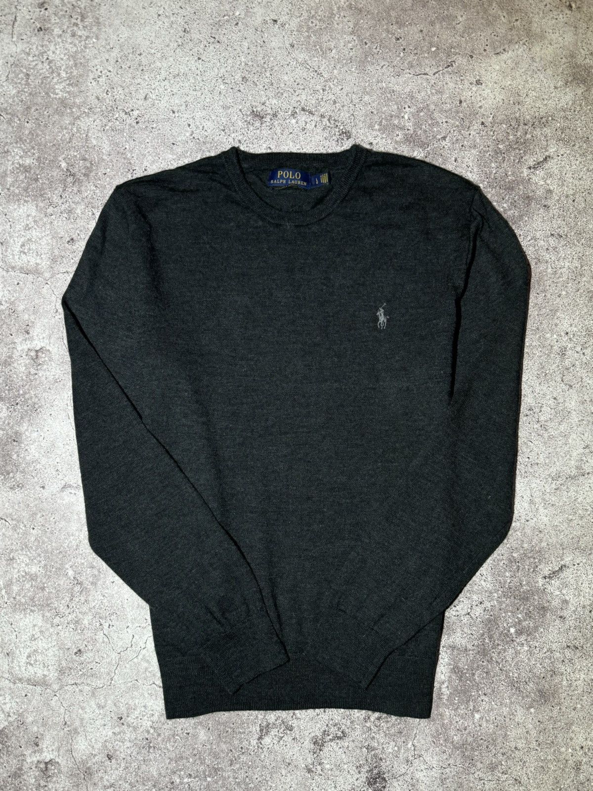 Polo Ralph Lauren × Vintage Polo Ralph Lauren Merino Wool Vintage Sweater y2k Size US L / EU 52-54 / 3 - 1 Thumbnail