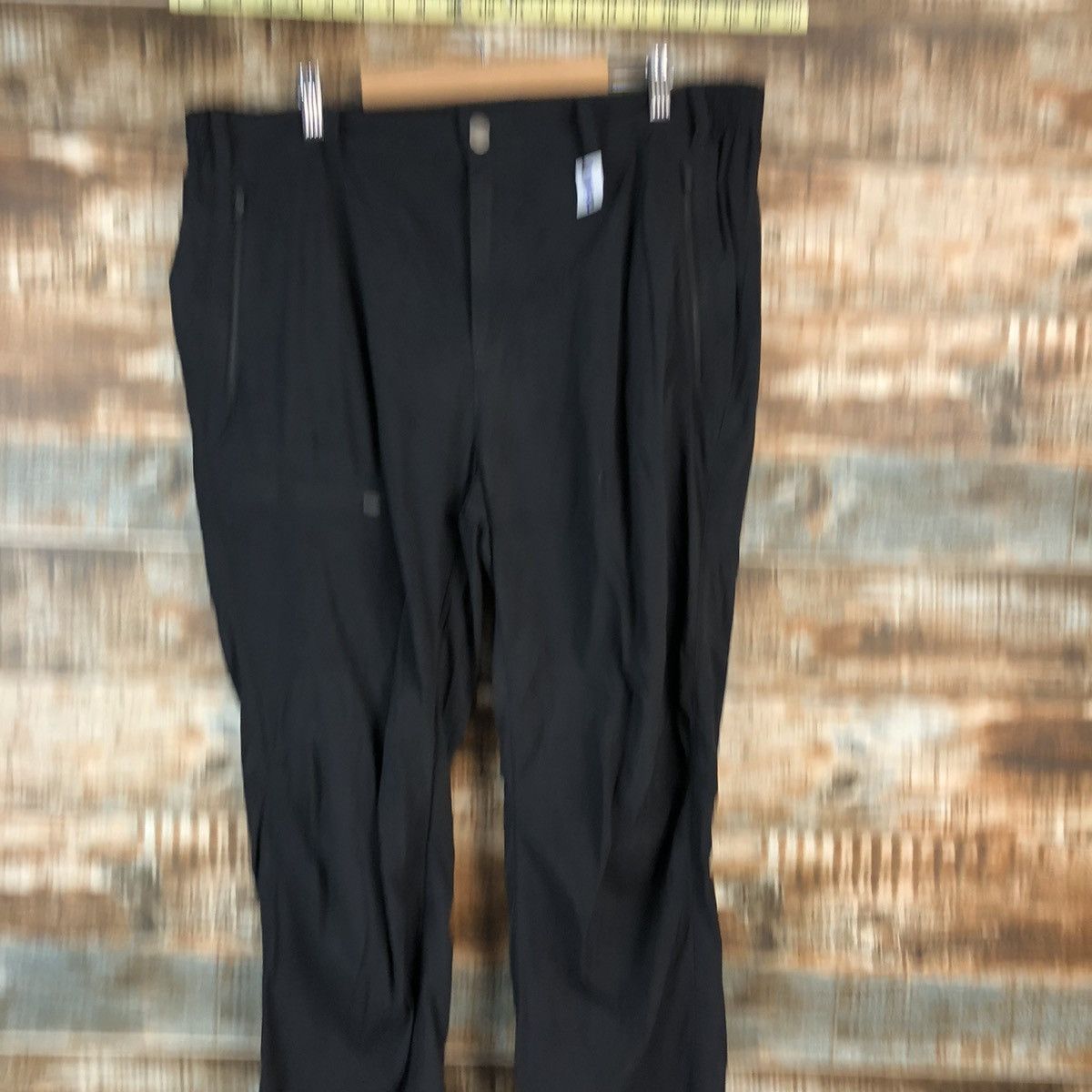 Japanese Brand Lukken track hiking Black sportwear Pants #A2382 Size US 38 / EU 54 - 2 Thumbnail