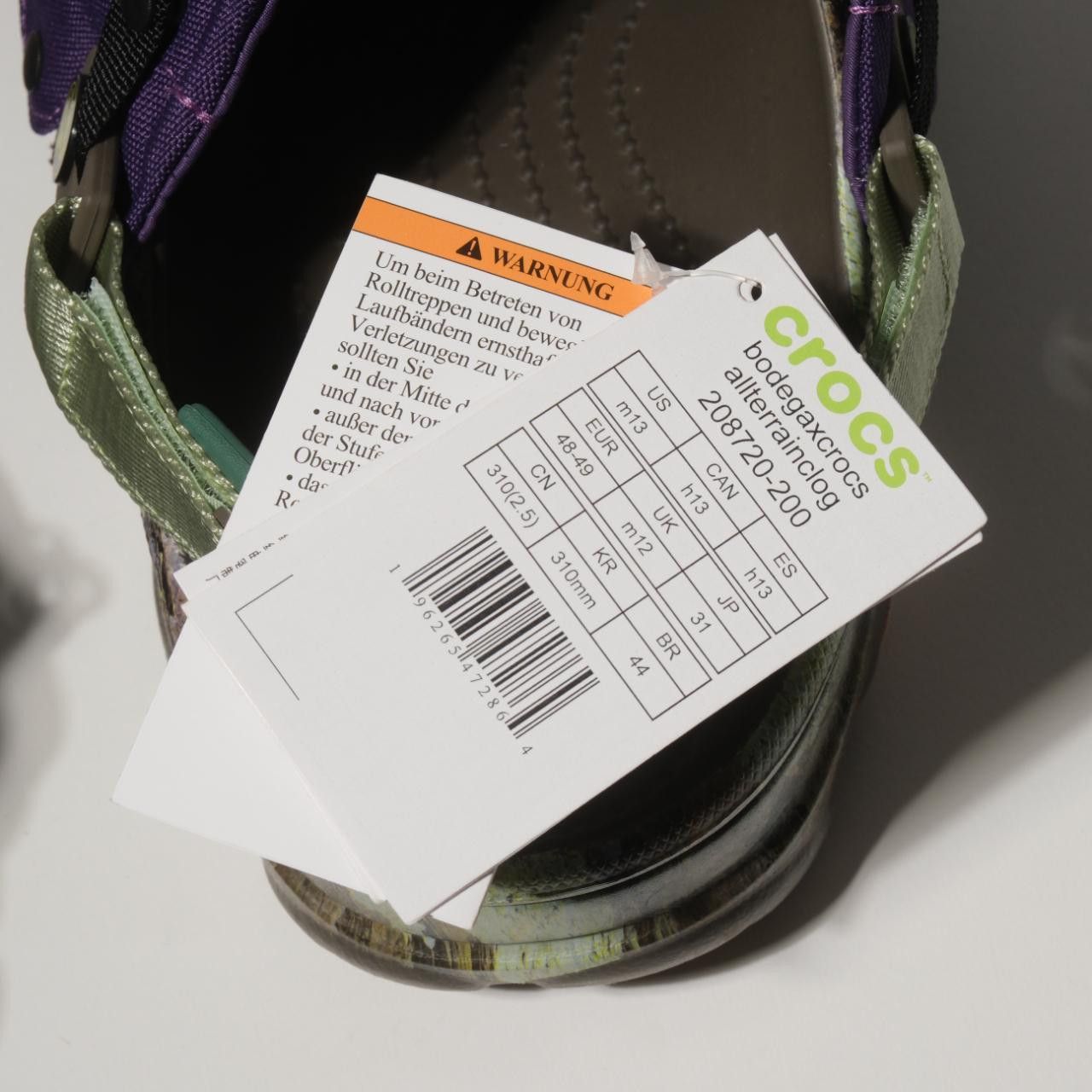 Bodega × Crocs Bodega x Crocs Classic All-Terrain Clog 'NICT-TECH' 2023 Size US 12 / EU 45 - 7 Thumbnail