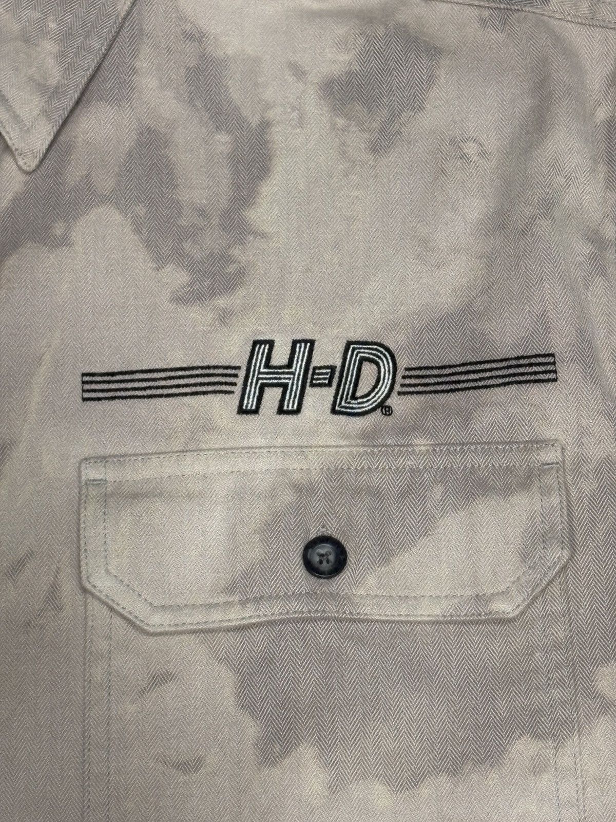Harley Davidson 2000s Harley Davidson Button Up Mechanic Tee Size XL 0779 Size US XL / EU 56 / 4 - 5 Thumbnail