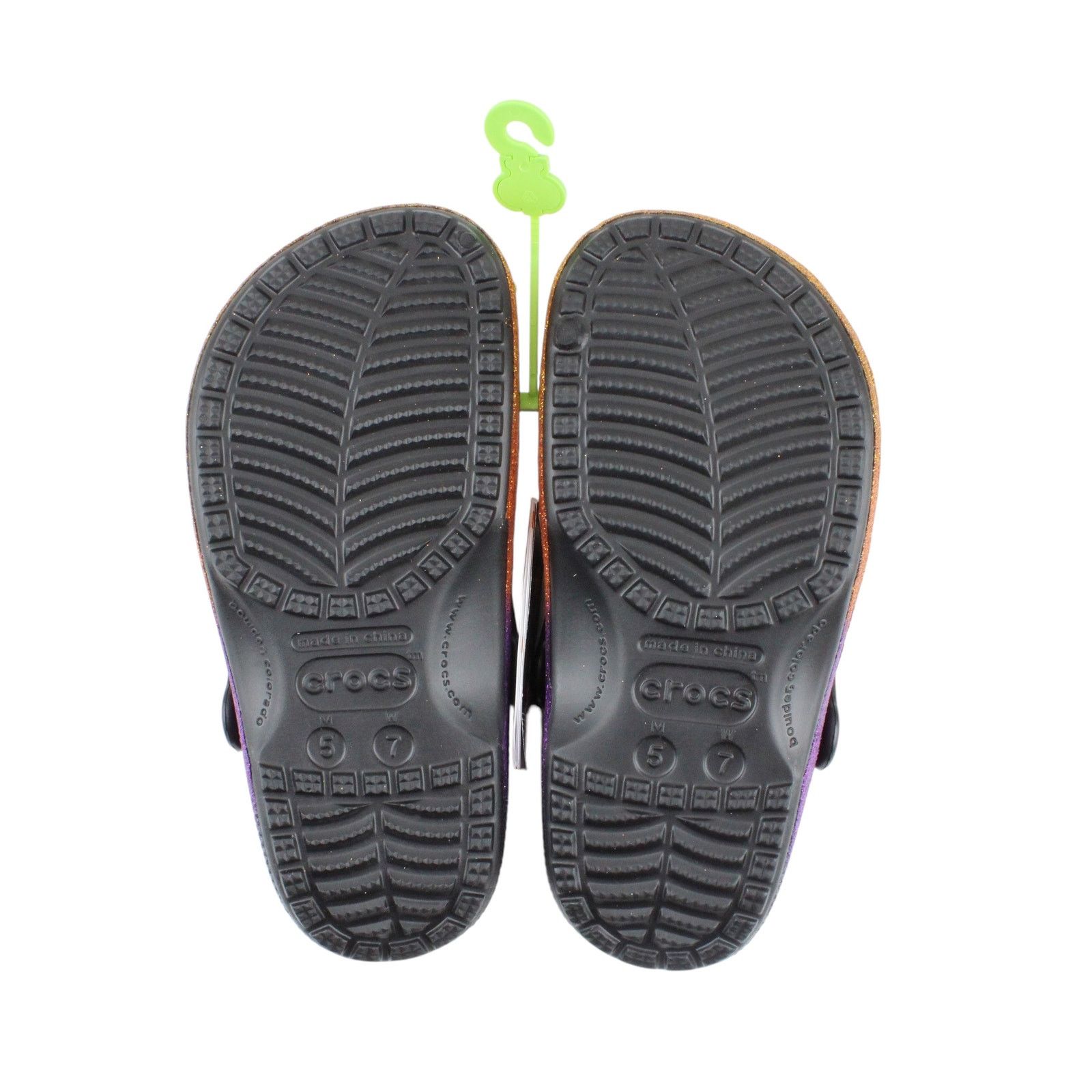 Crocs New Size Womens 7 / Mens 5 Disney Hocus Pocus Sparkle Crocs Size US 7 / IT 37 - 10 Thumbnail