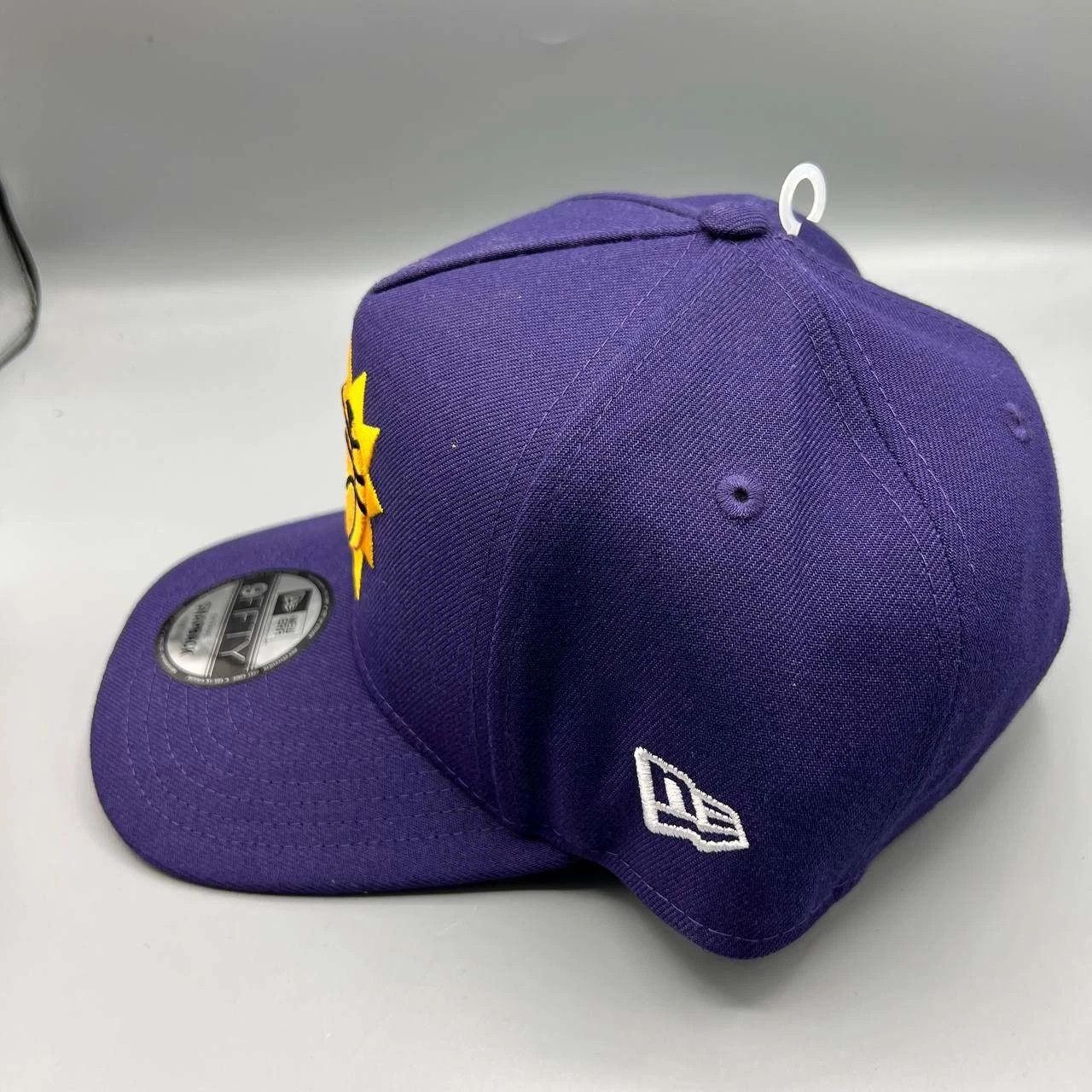 New Era Phoenix Suns Hat Men Purple NBA Snap Back Cap New A-Frame Size ONE SIZE - 4 Thumbnail