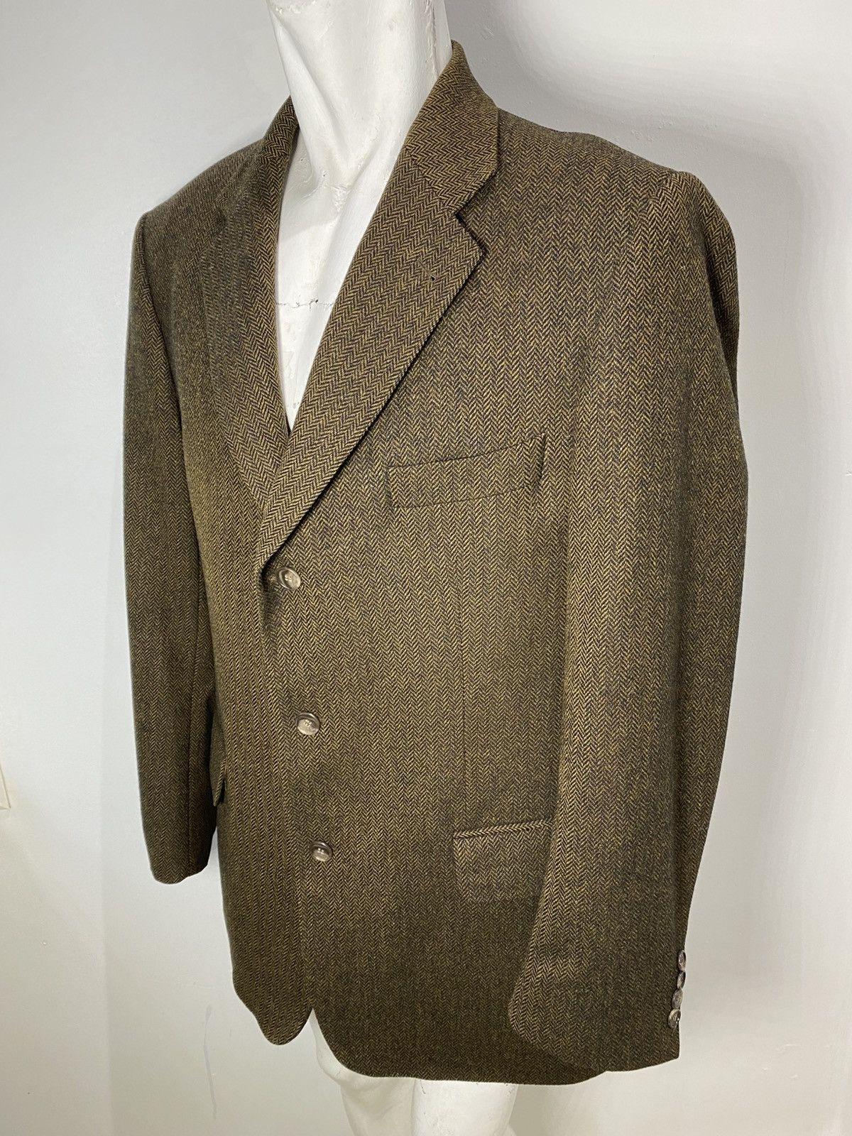 Burberry Burberry Vintage Wool Blazer / Jacket Size US XL / EU 56 / 4 - 4 Thumbnail