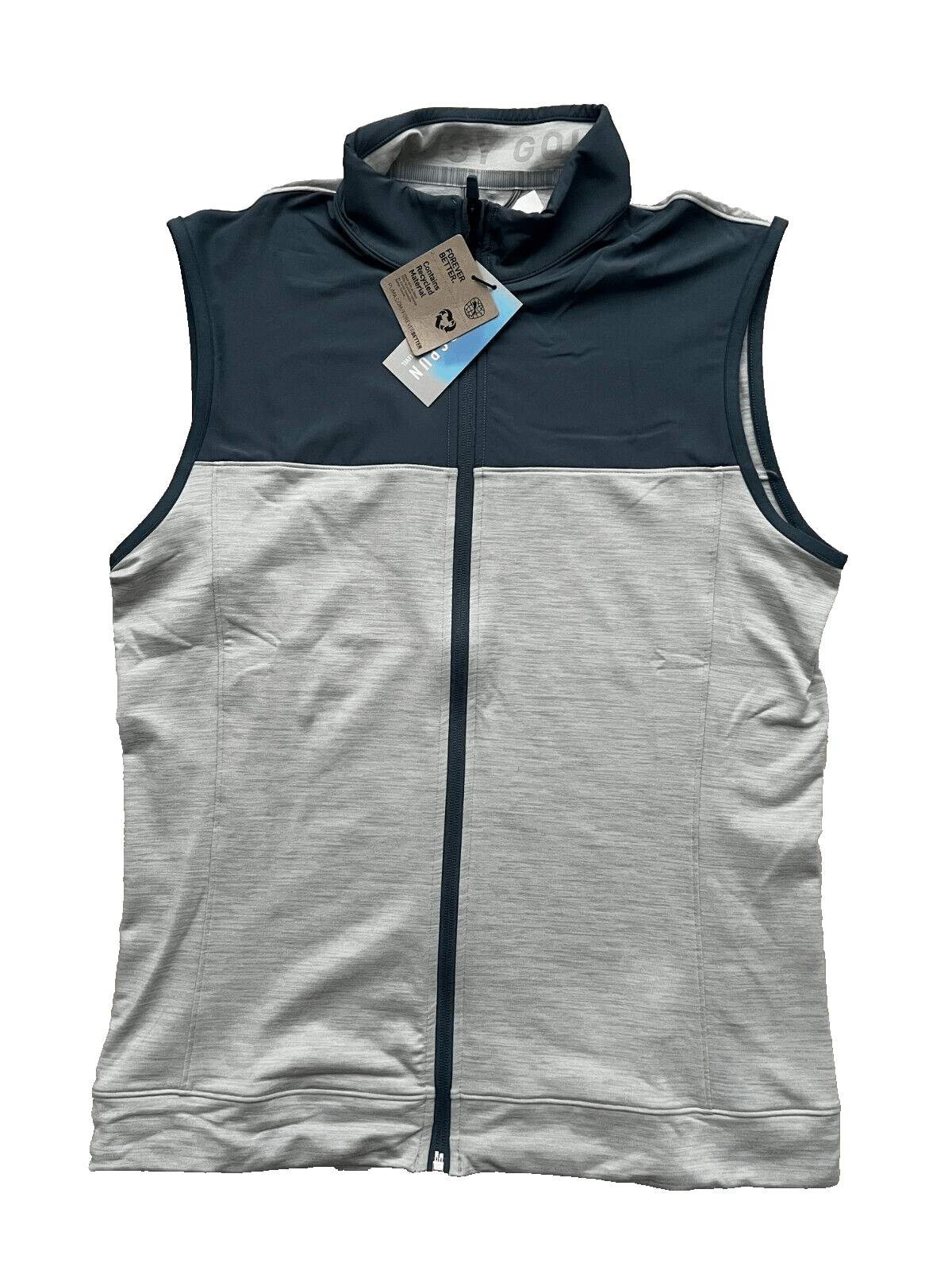 PUMA 537465-04 Cloudspun Golf Vest Sky-High Rise Heather S