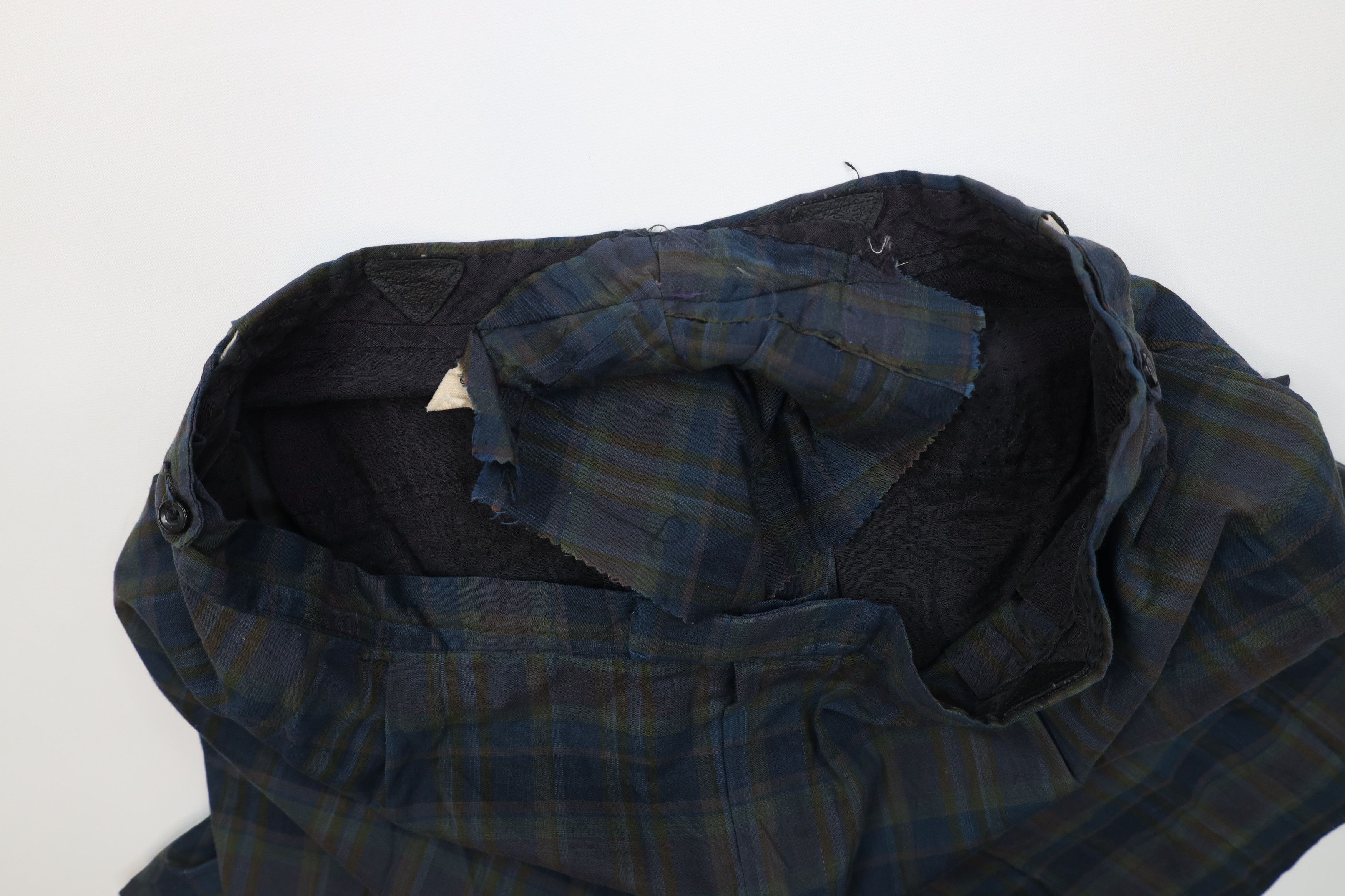 Vintage Vintage 50s Streetwear Madras Lightweight Chino Shorts USA Size US 38 / EU 54 - 7 Thumbnail