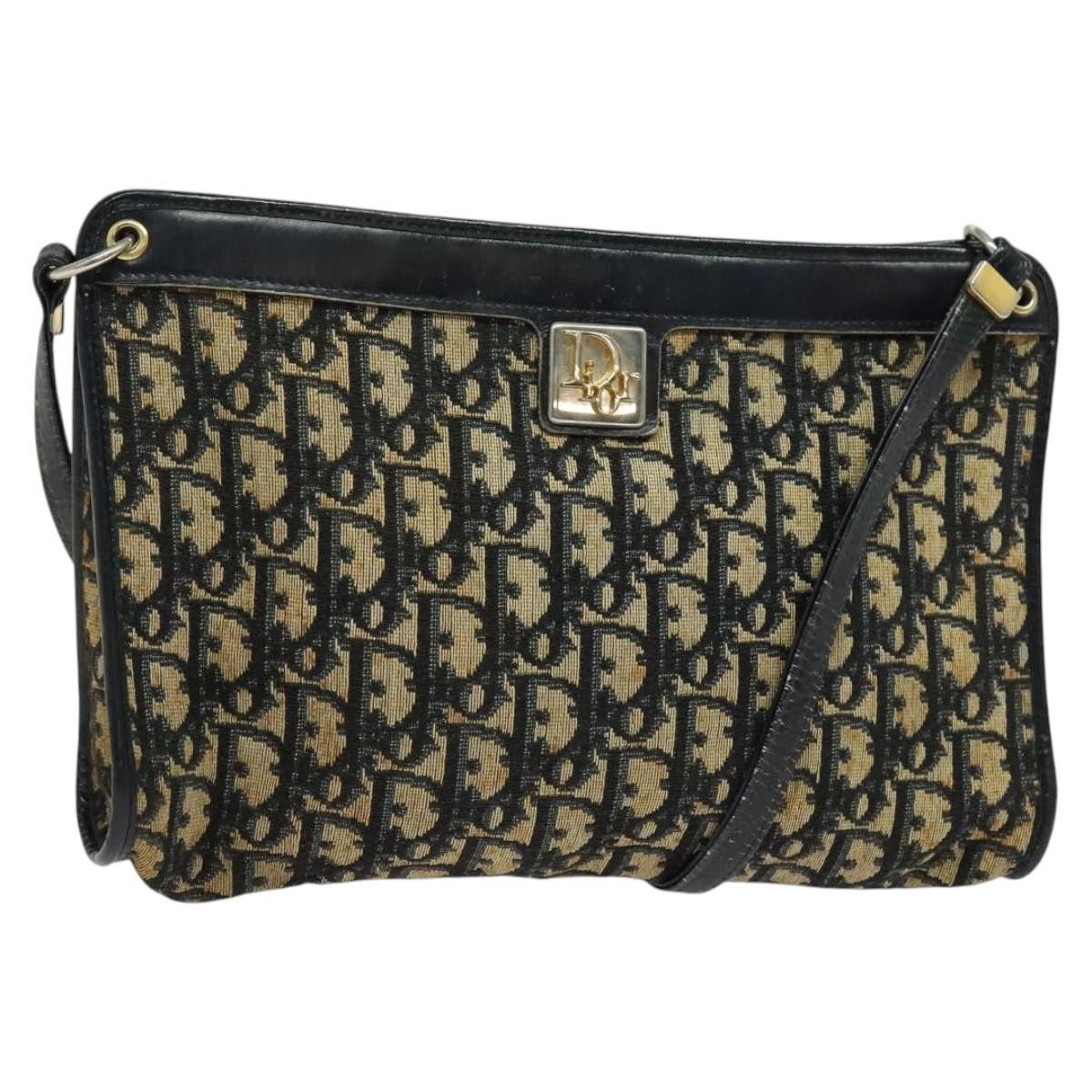 Dior Christian Dior Vintage Trotter Shoulder Bag Canvas Size ONE SIZE - 1 Thumbnail
