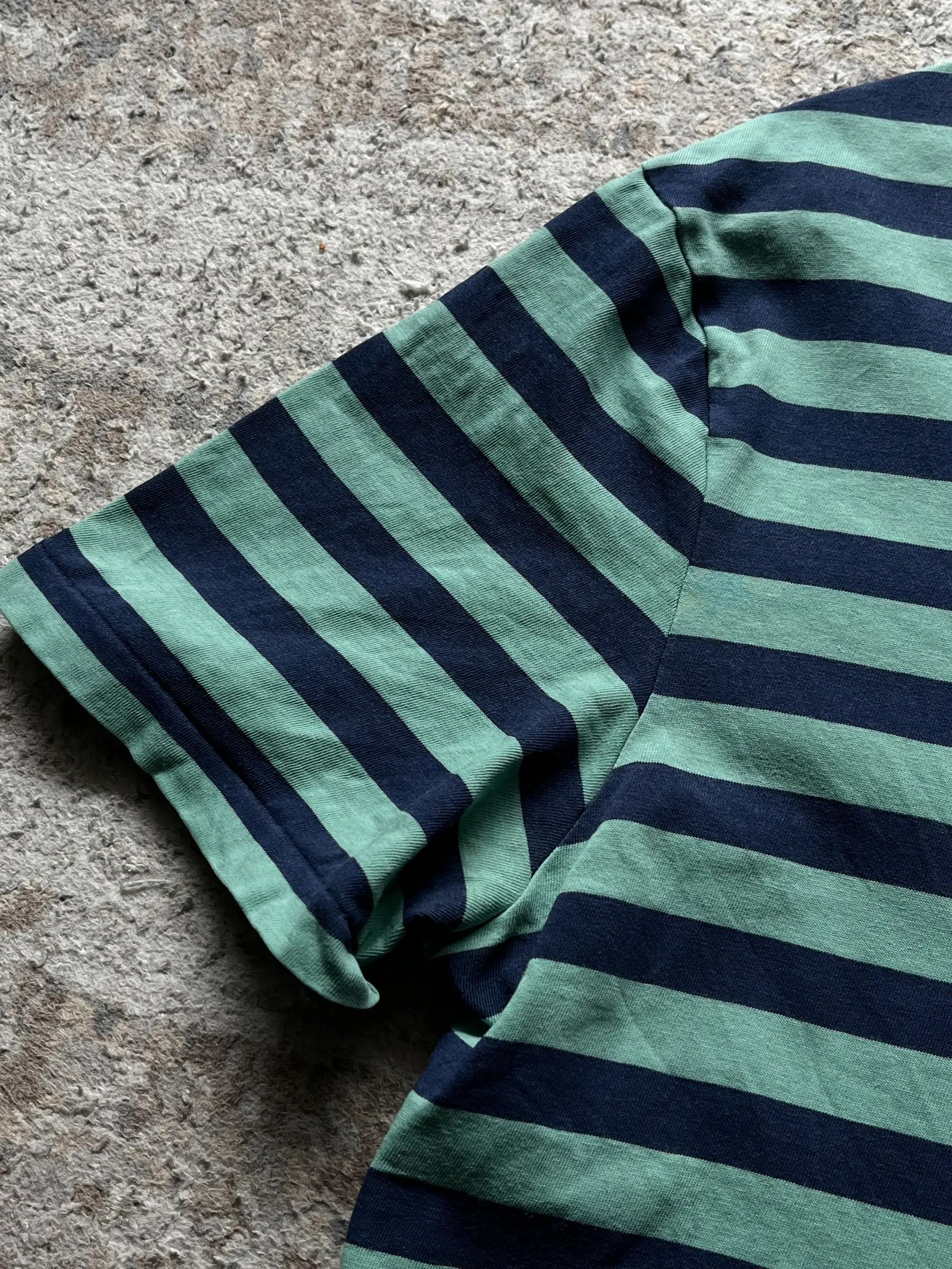 Polo Ralph Lauren Ralph Lauren Stripped Small Pony Pocket T-Shirt 2010's Rare Size US L / EU 52-54 / 3 - 11 Thumbnail