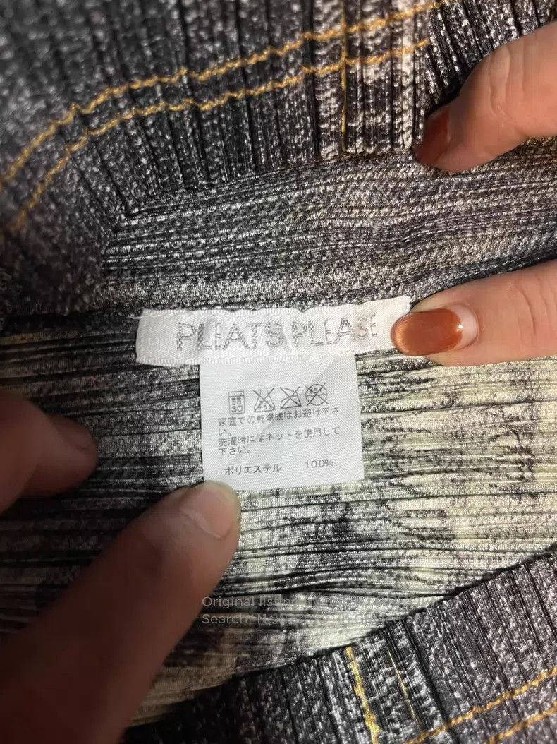Issey Miyake Issey Miyake Gray Short Sleeve Top Size S / US 4 / IT 40 - 3 Thumbnail
