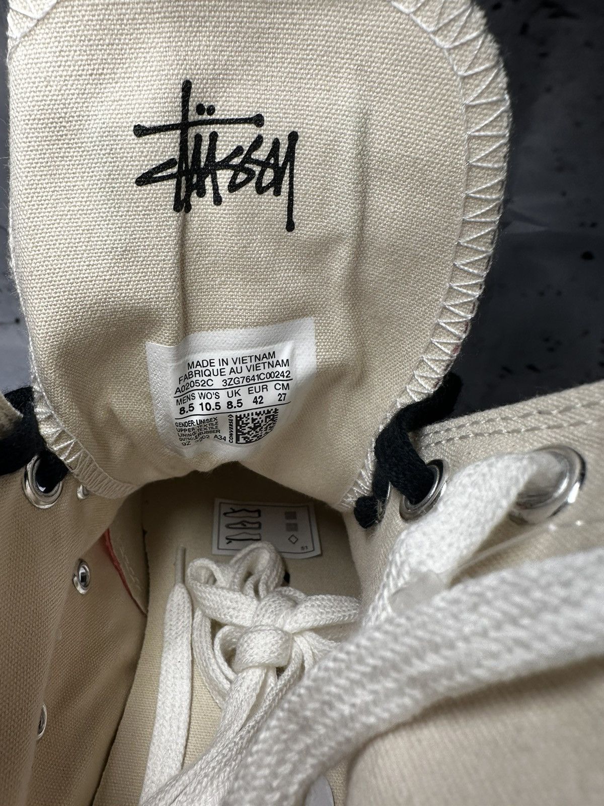 Converse Conver c stussy shoes size 42 Size US 8.5 / EU 41-42 - 4 Thumbnail