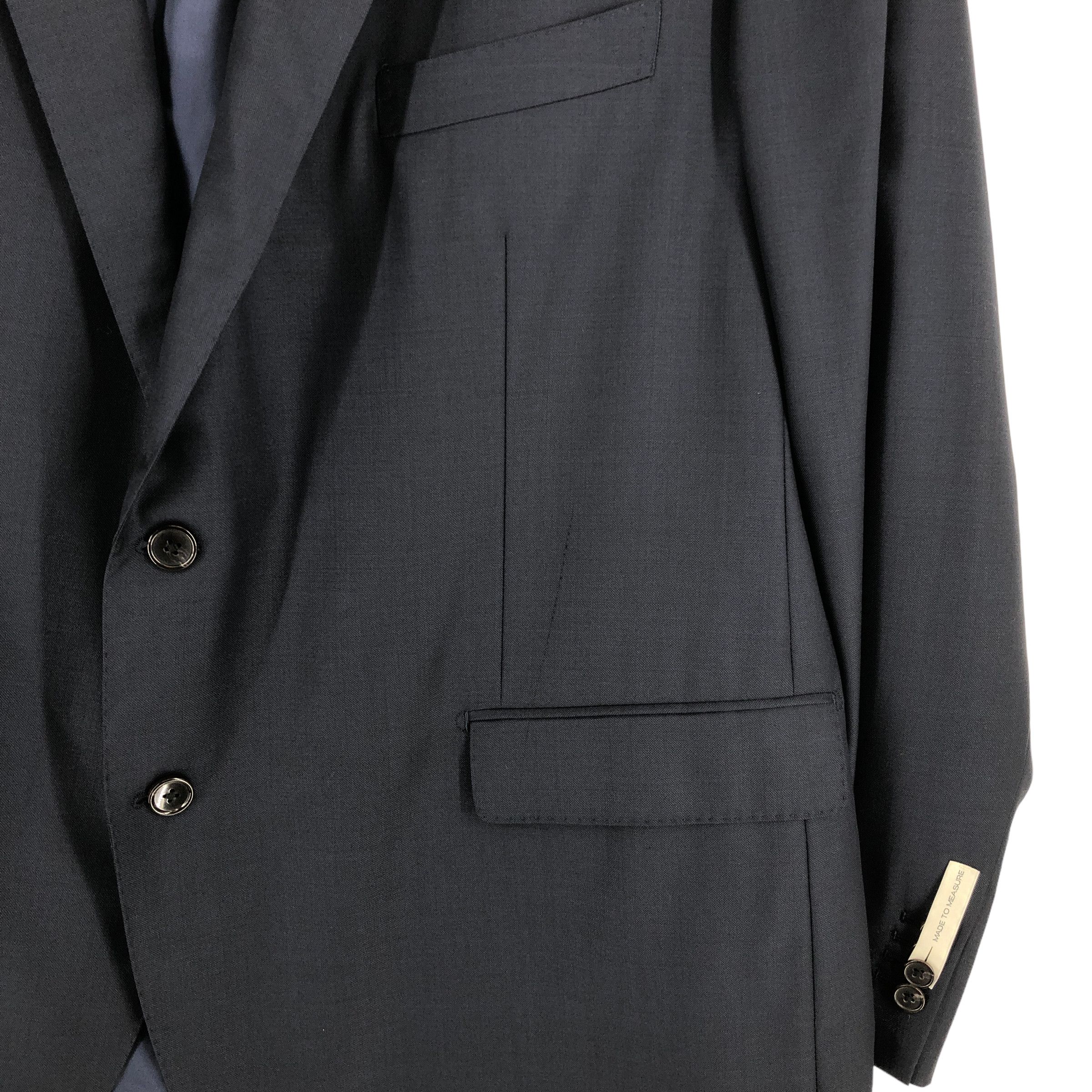 Suitsupply SUITSUPPLY Lazio Wool Formal Suit EU:34; UK/US:58S - W50 L32 Size 54R - 17 Thumbnail