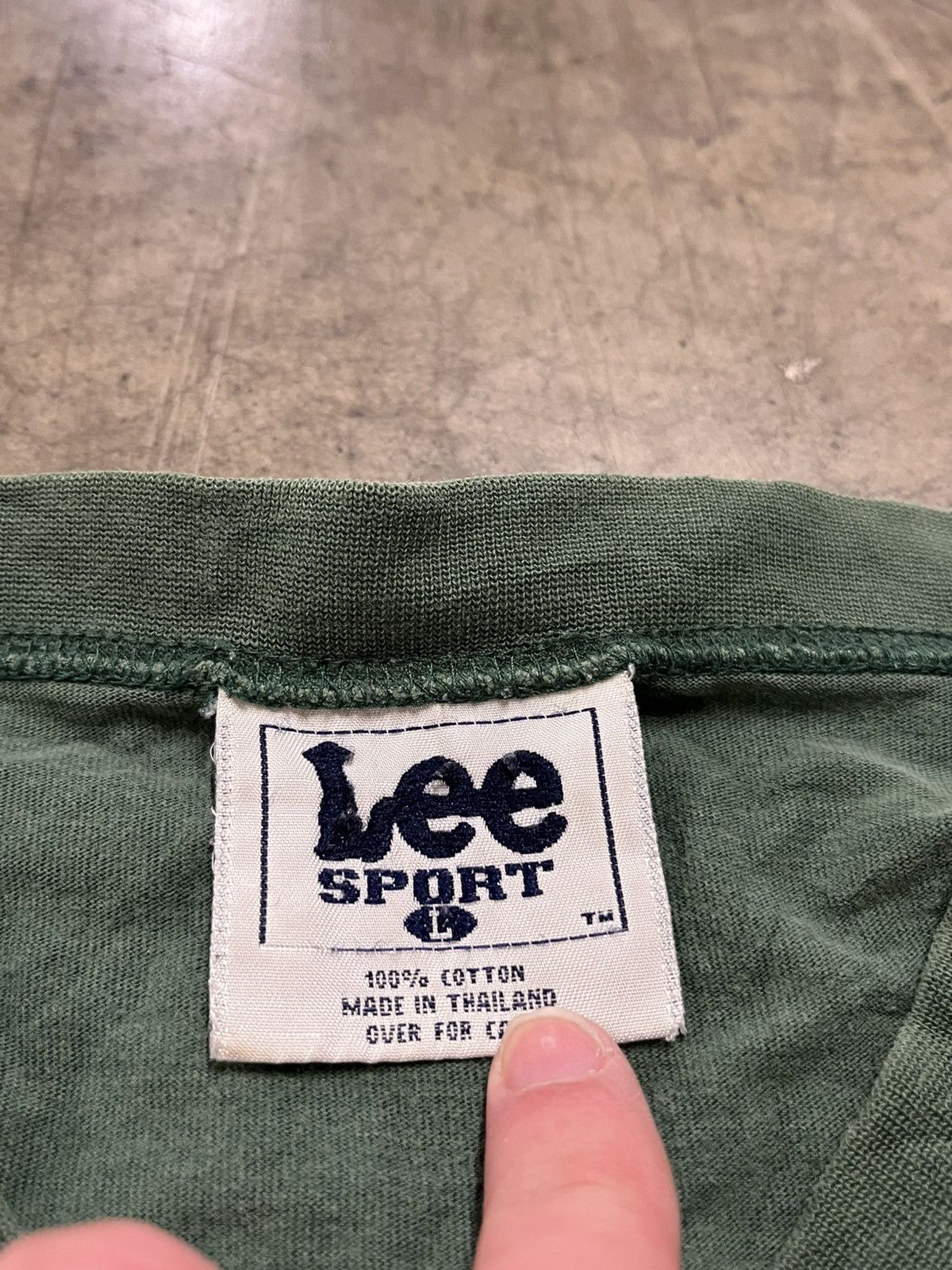 Vintage Vintage NY jets Lee sport tee shirt NFL streetwear rare Size US L / EU 52-54 / 3 - 5 Thumbnail