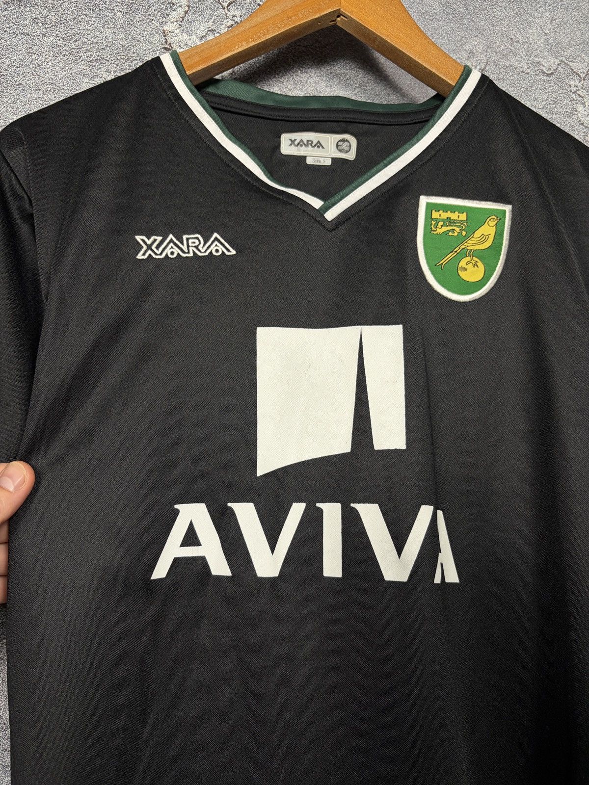 Vintage Vintage 2008/09 Norwich City Jersey Away Jersey T-shirt Size US S / EU 44-46 / 1 - 6 Thumbnail