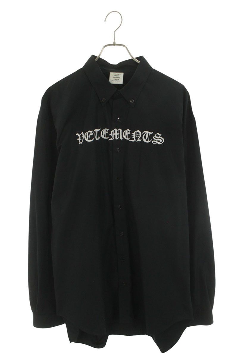Vetements SS18 Vetements Staff Logo Long Sleeve Shirt | Grailed