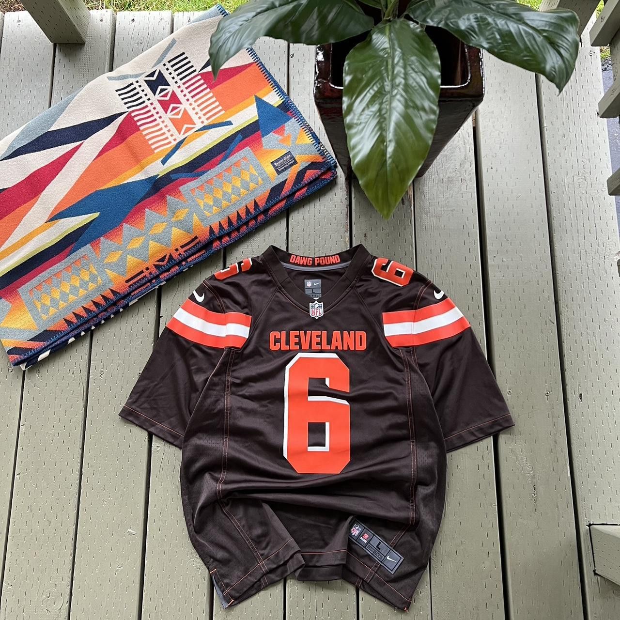 NFL × Nike Nike Cleveland Browns Jersey Baker Mayfield Size US L / EU 52-54 / 3 - 2 Thumbnail