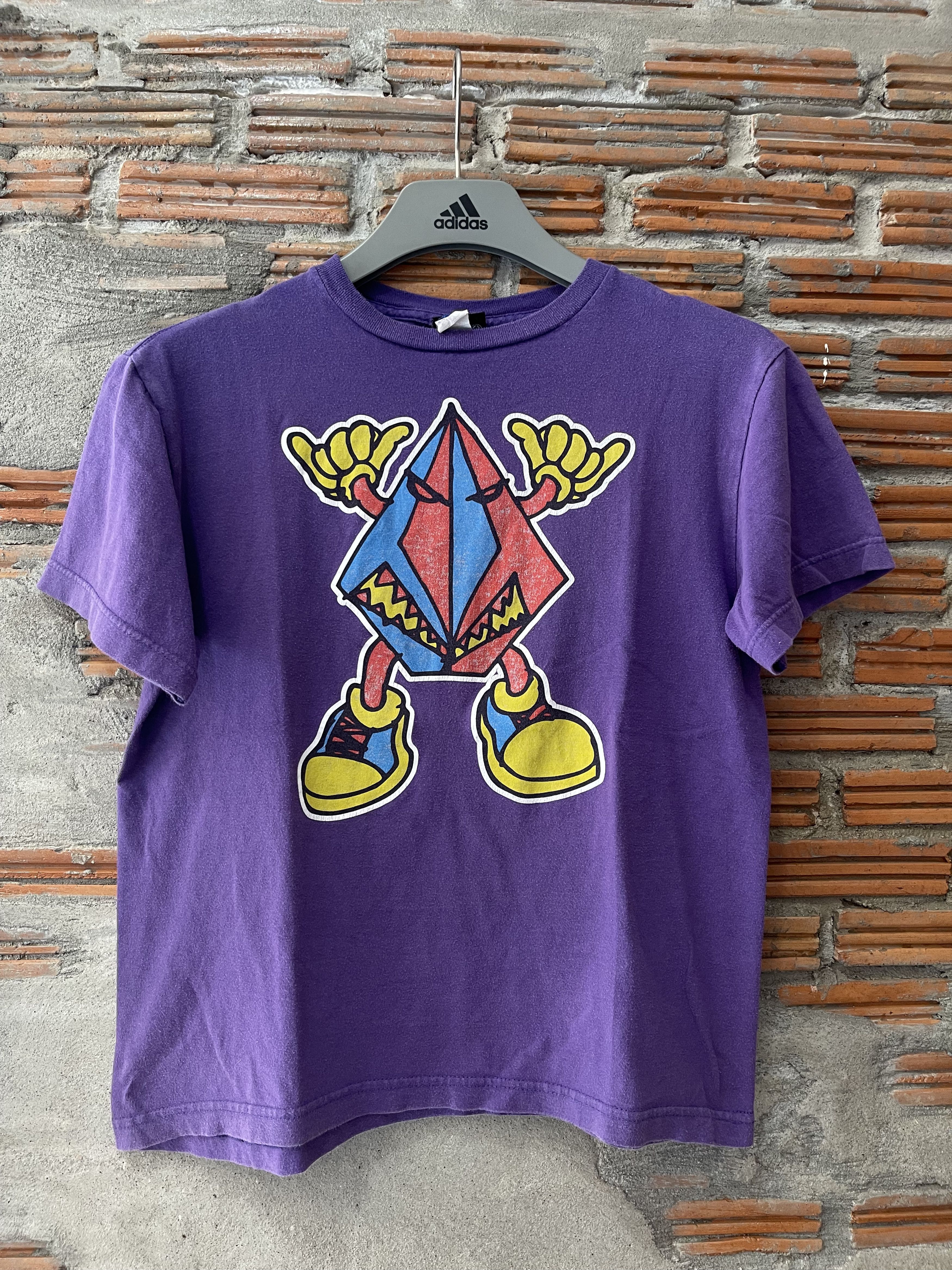 Volcom Vintage Volcom Stone Diamond Monster Graphic Tee Purple L Size US M / EU 48-50 / 2 - 7 Thumbnail