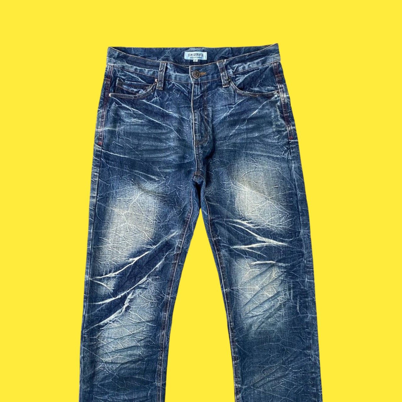 20471120 × 5351 POUR LES HOMMES × LOWBOX LOWBOX TIGER CLAW CRACK MARK RUSTY FADED W31X30 Size US 31 - 2 Thumbnail