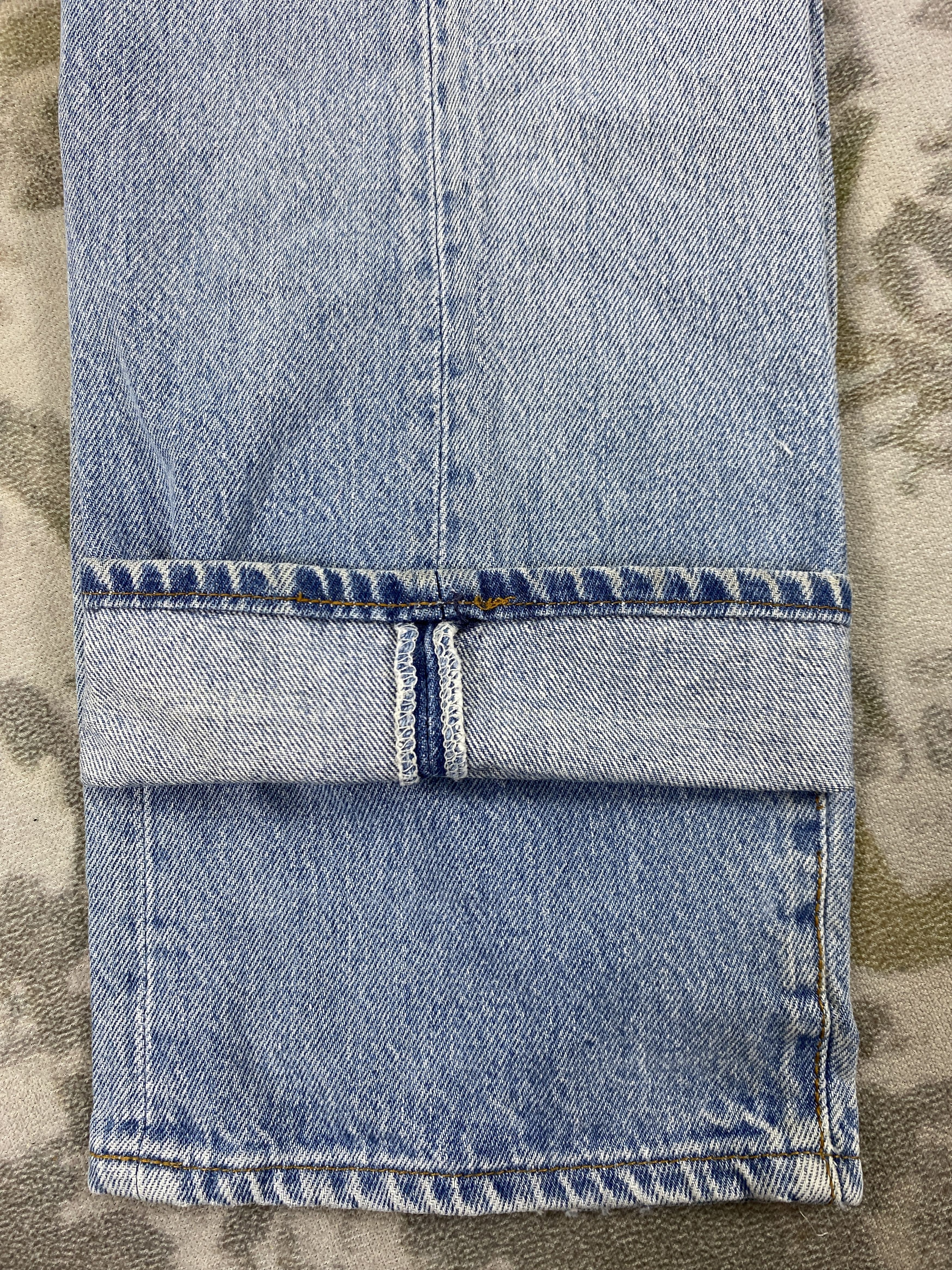 Levi's Vintage Levi's 501 Light Blue Jeans 29x32.5- JN3789 Size US 29 - 12 Thumbnail