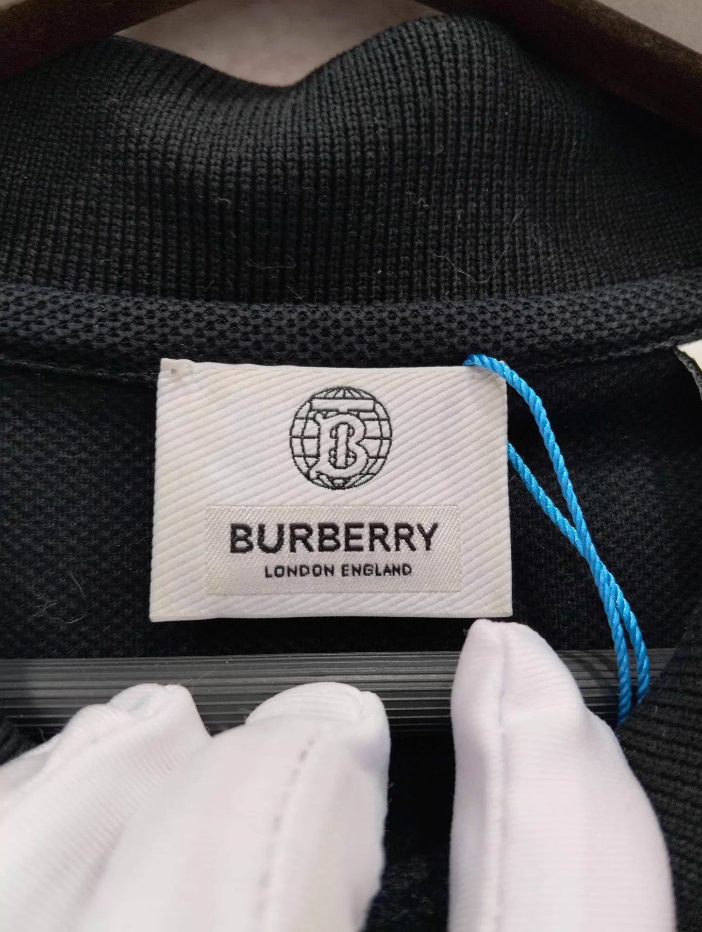 Burberry Burberry Black Short-Sleeve Polo XXL Size US XXL / EU 58 / 5 - 4 Thumbnail