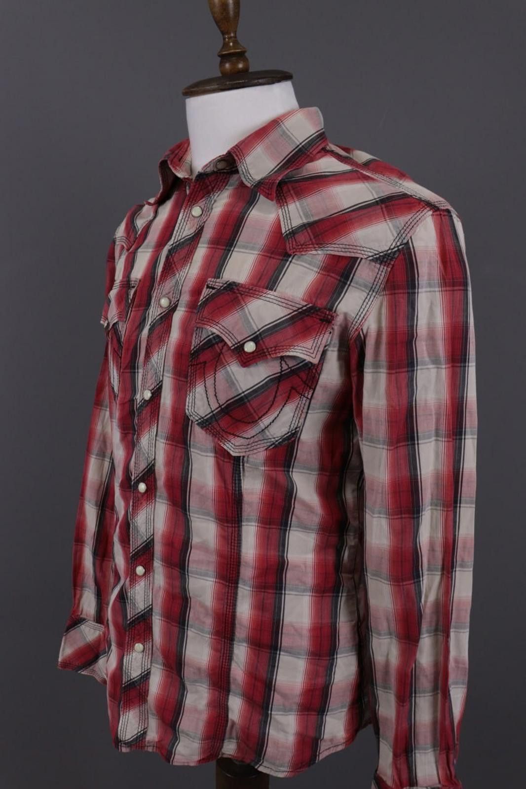 True Religion True Religion Multicolor Check Snap Pockets Shirt Size L Size US L / EU 52-54 / 3 - 6 Thumbnail