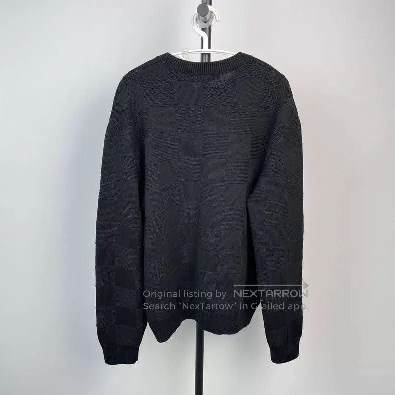 Louis Vuitton Louis Vuitton Full printed checkerboard pin knit sweater Size US M / EU 48-50 / 2 - 2 Thumbnail