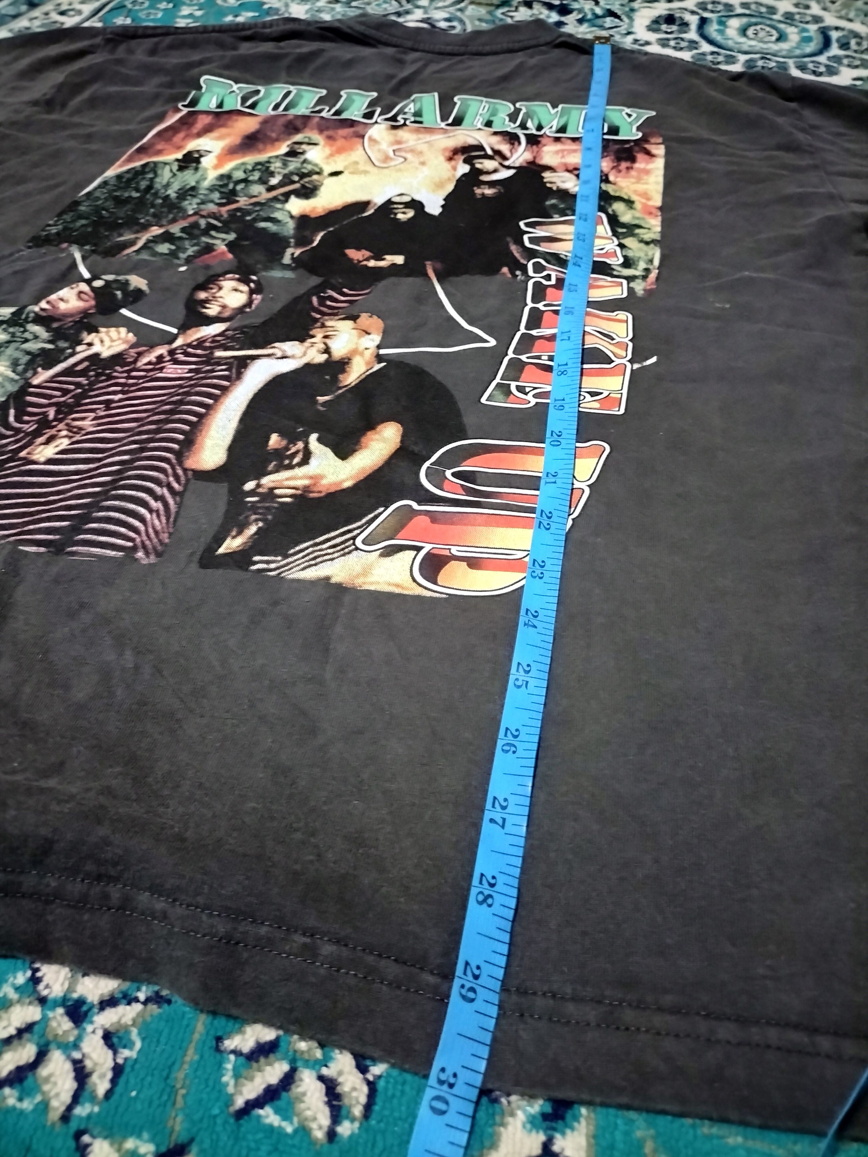 Rap Tees Vintage Wu-Tang Clan kill the Army RARE raptees Boot leg Size US XL / EU 56 / 4 - 12 Thumbnail