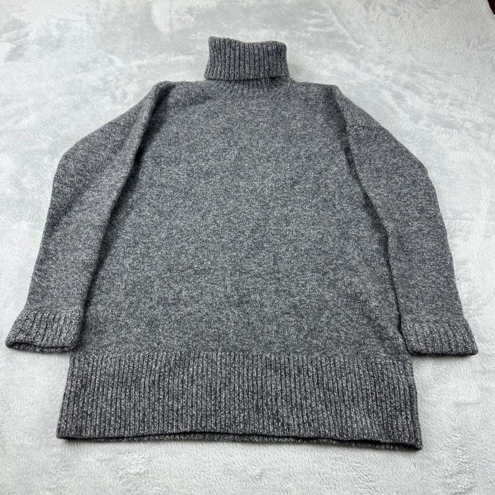 Alexander McQueen Alexander McQueen Turtle Neck Wool Grey Sweater Women’s Siz Size XL / US 12-14 / IT 48-50 - 1 Thumbnail