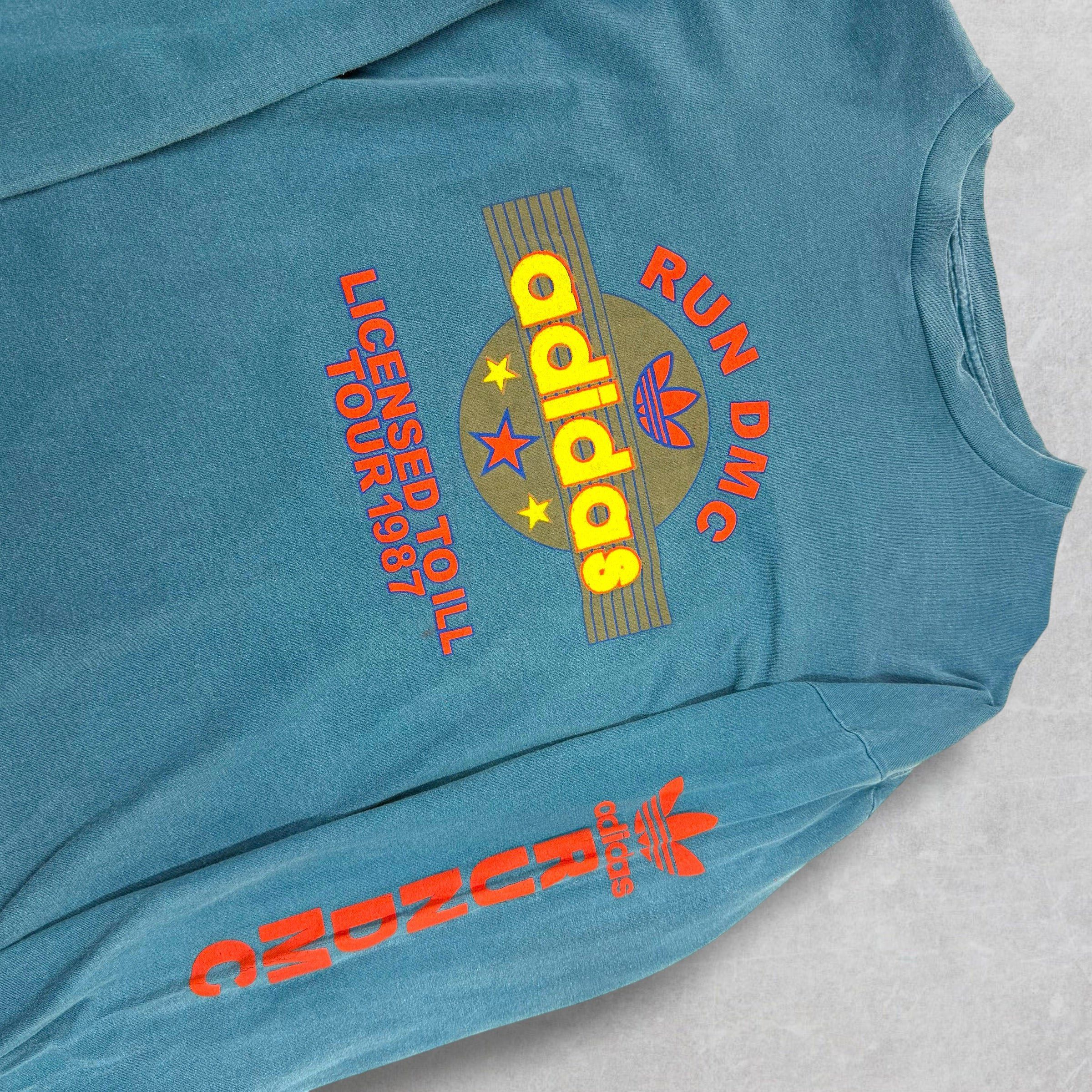 Adidas Vintage '87 Run DMC Adidas Tour Tee XL Size US XL / EU 56 / 4 - 3 Thumbnail