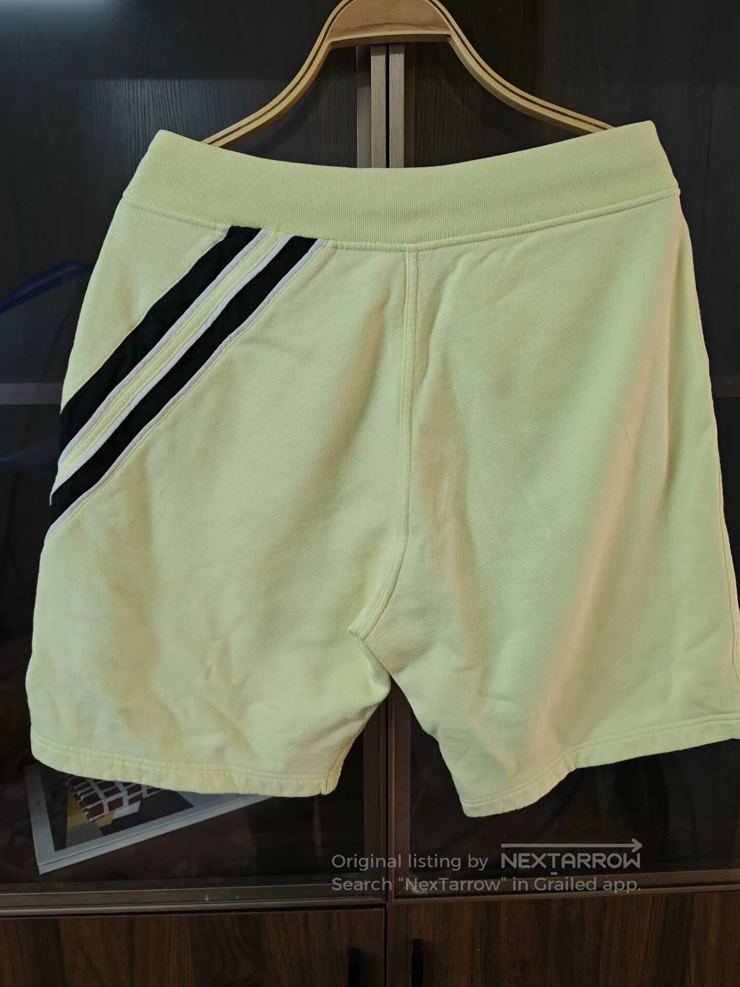 Hermes Hermes Green Fleece-Lined Sweat Shorts. Size US 36 / EU 52 - 1 Thumbnail