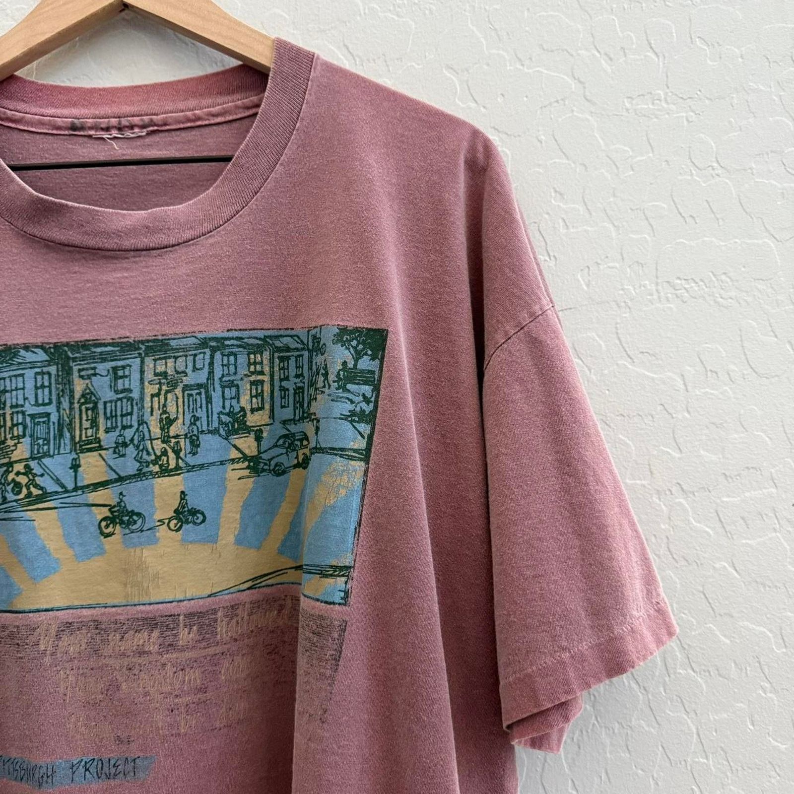 Other Vintage 90s the pittsburgh project art t-shirt Size US XL / EU 56 / 4 - 3 Thumbnail