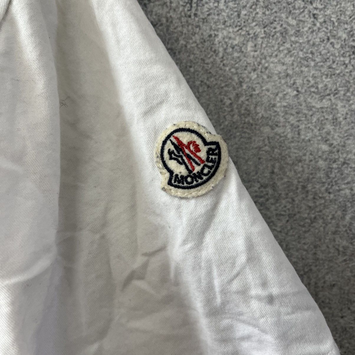 Moncler Moncler | Logo Printed T-Shirt White M Size US M / EU 48-50 / 2 - 6 Thumbnail