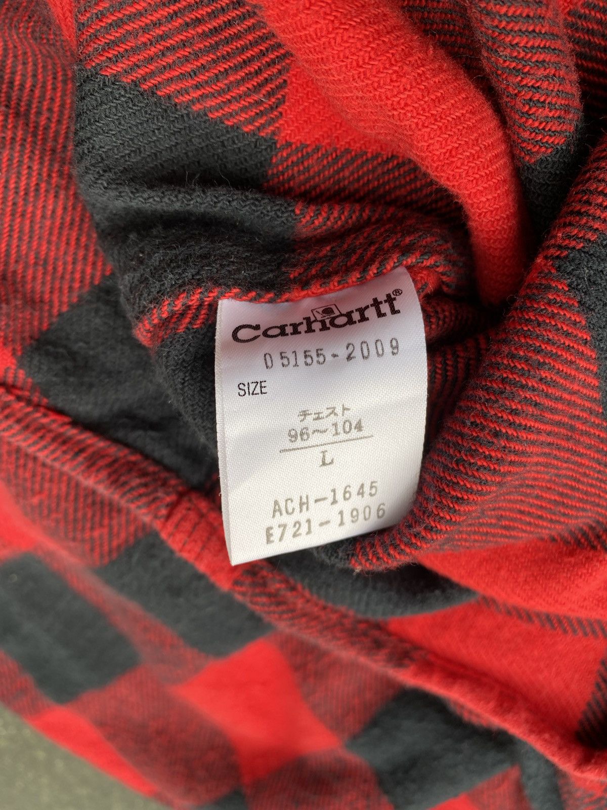 Carhartt × Vintage 90S CARHARTT CHEK LONG SLEEVE VINTAGE Y2K BUTTON UP SHIRT Size US L / EU 52-54 / 3 - 7 Thumbnail