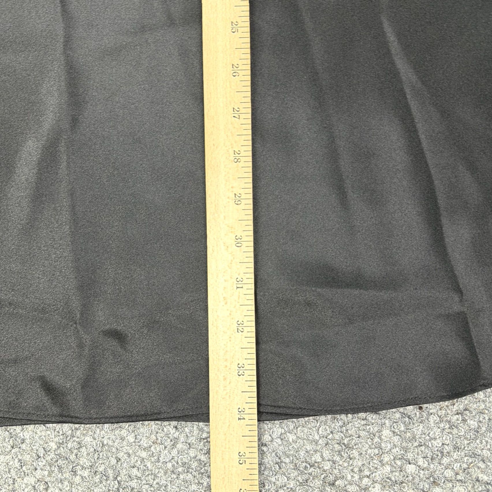 Vintage VINTAGE Erika Taylor Intimates Slip Dress Womens Medium Black Satin Chemise 90s Size M / US 6-8 / IT 42-44 - 7 Thumbnail