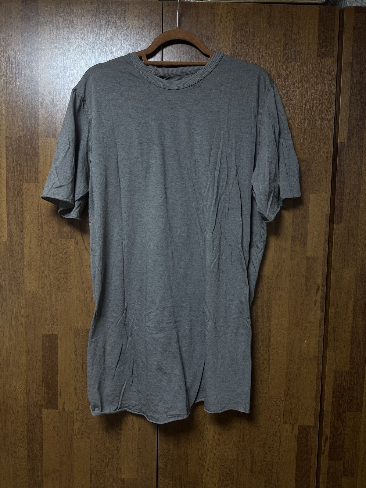 Boris Bidjan Saberi TS1TF Carbon Grey T-shirt Size US XL / EU 56 / 4 - 4 Thumbnail