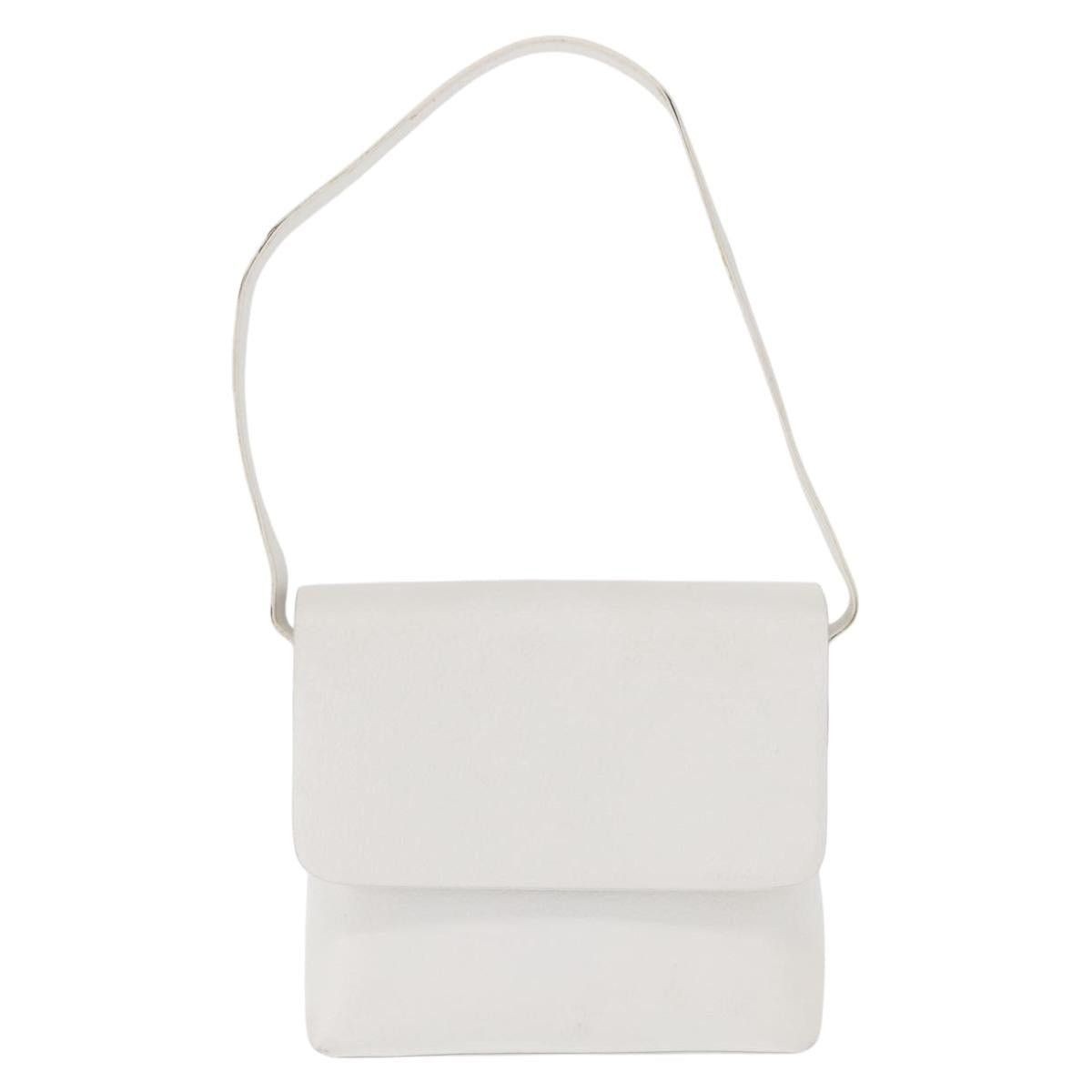 Gucci GUCCI Shoulder Bag Leather White Silver 001 1998 001 1998 Size ONE SIZE - 2 Thumbnail
